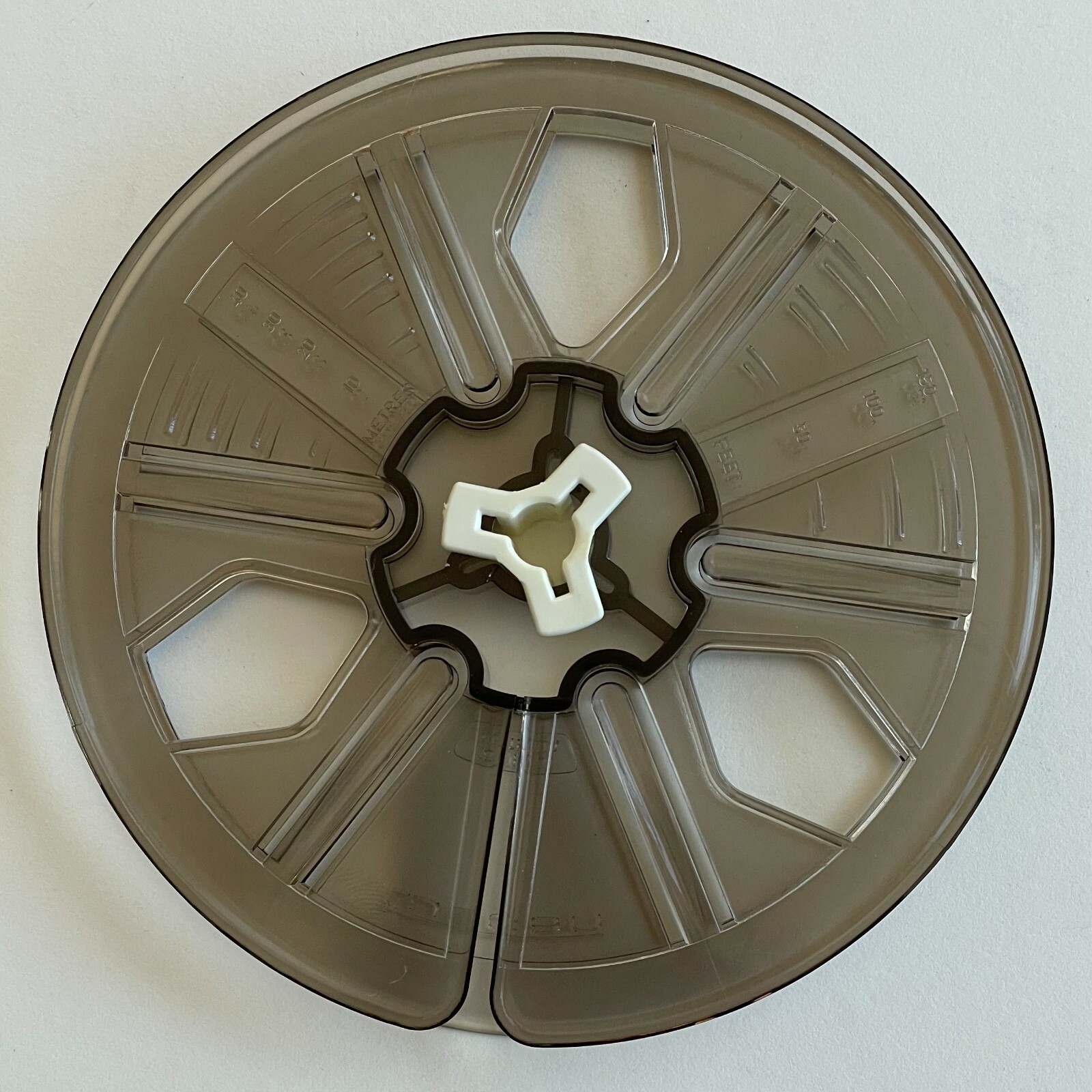 Tuscan dual 8mm film reels and Box 5″ diameter Australian Made