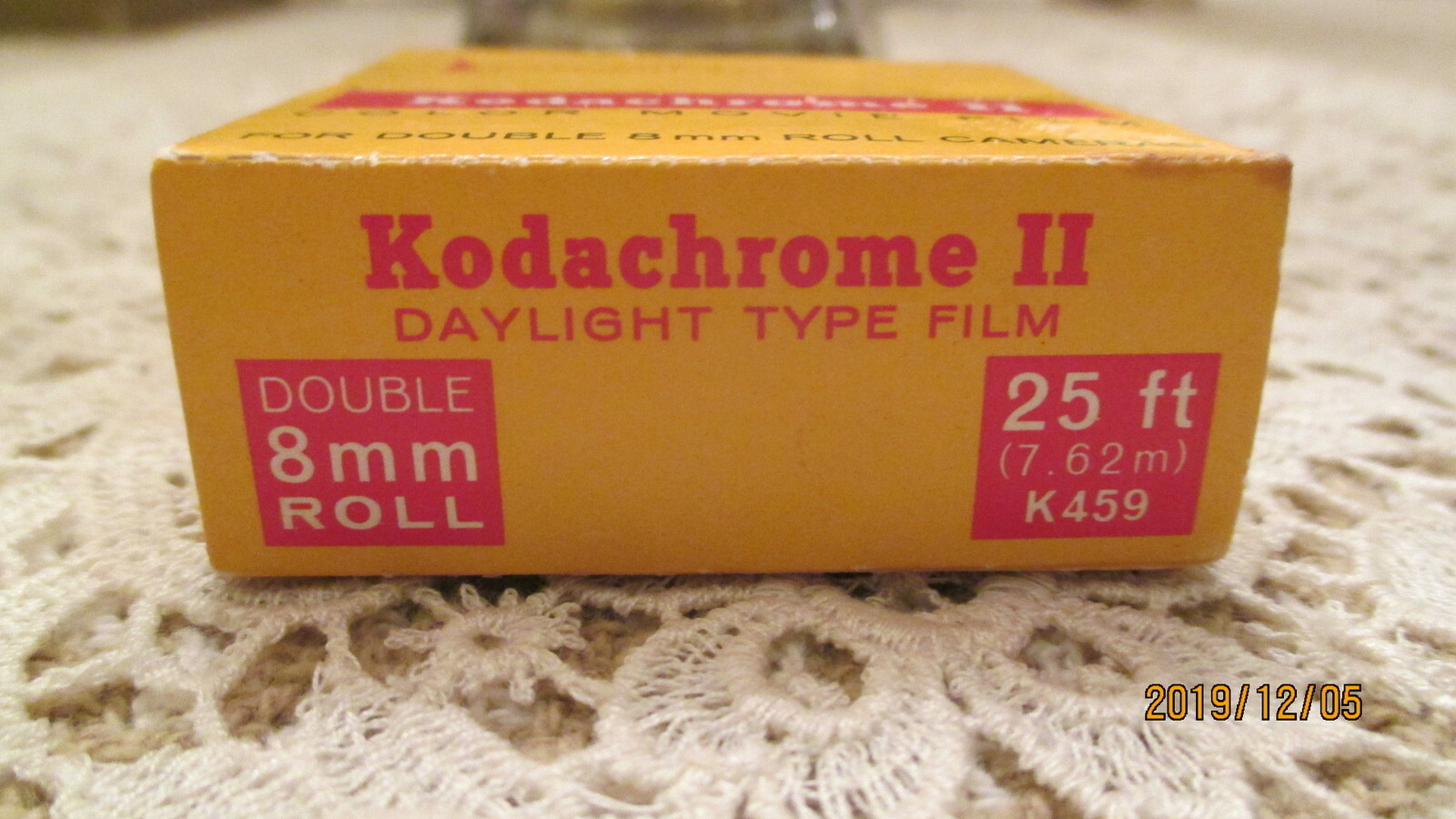 Vintage Kodak Kodachrome II 8 MM Color Movie Film New Old Stock Sealed Exp.8-70