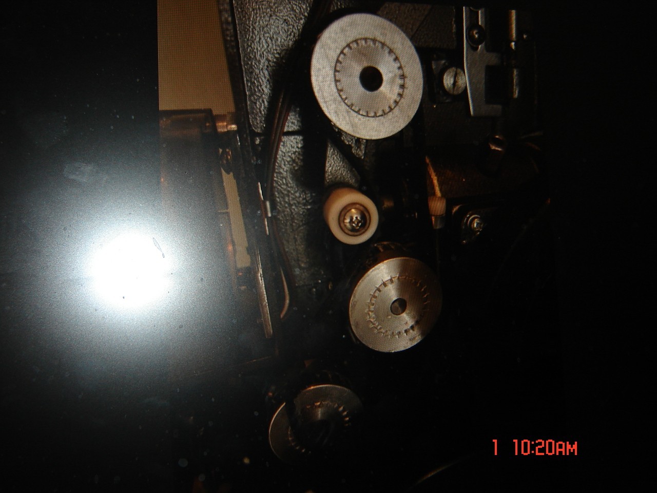 16MM EIKI EX-9120 Pedistal Projector Belt, Teethed SPROCKET Belt, 16mm EIKI Belt