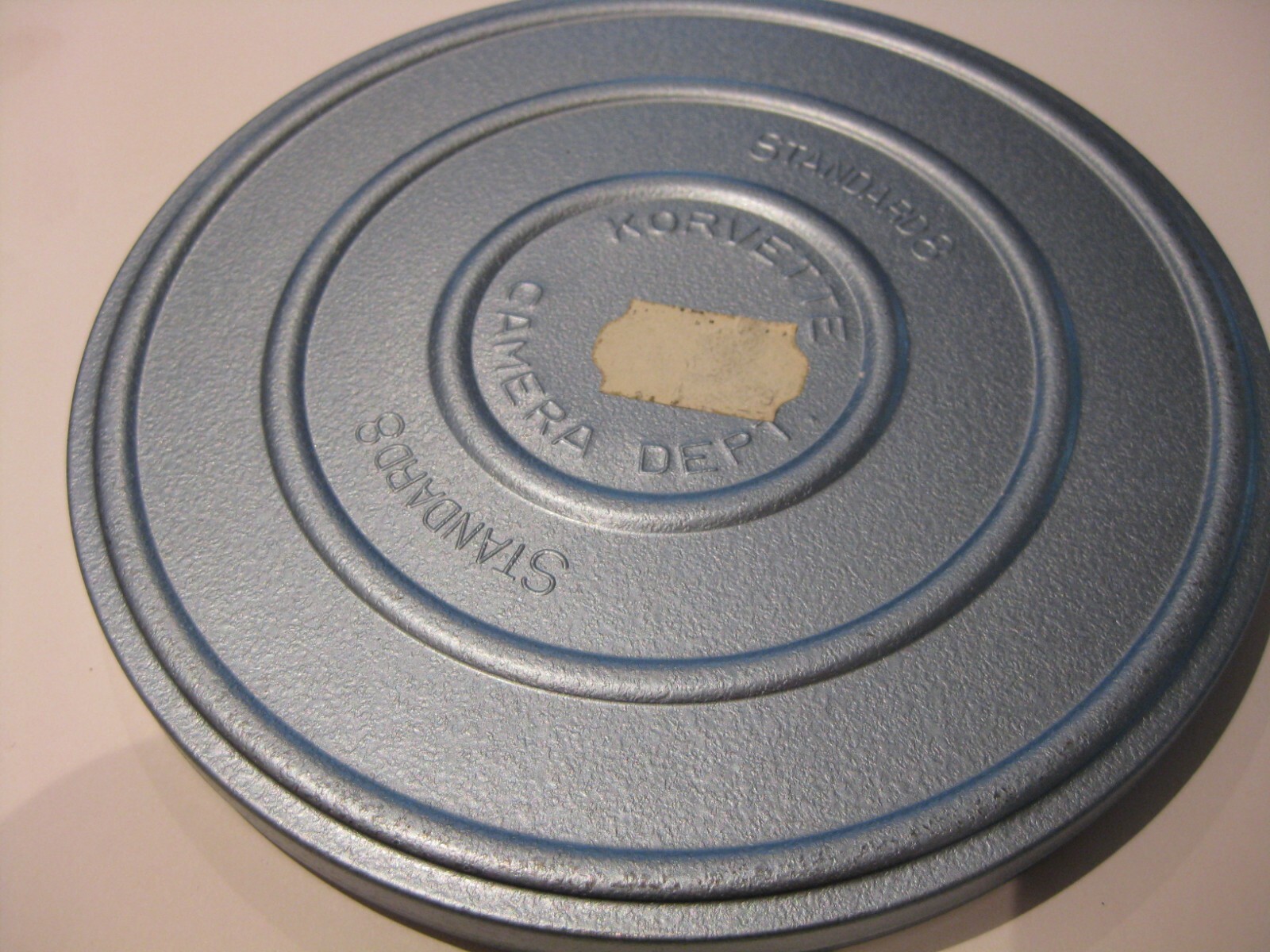 Standard 8 Metal Korvette Camera Dept Case and SCHERER Reel Looks new 7″