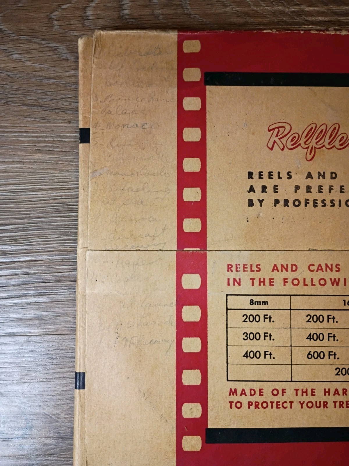 Relflex 400foot 8mm Reel Used, Time Capsule, Unknown Contents On Film. Untested