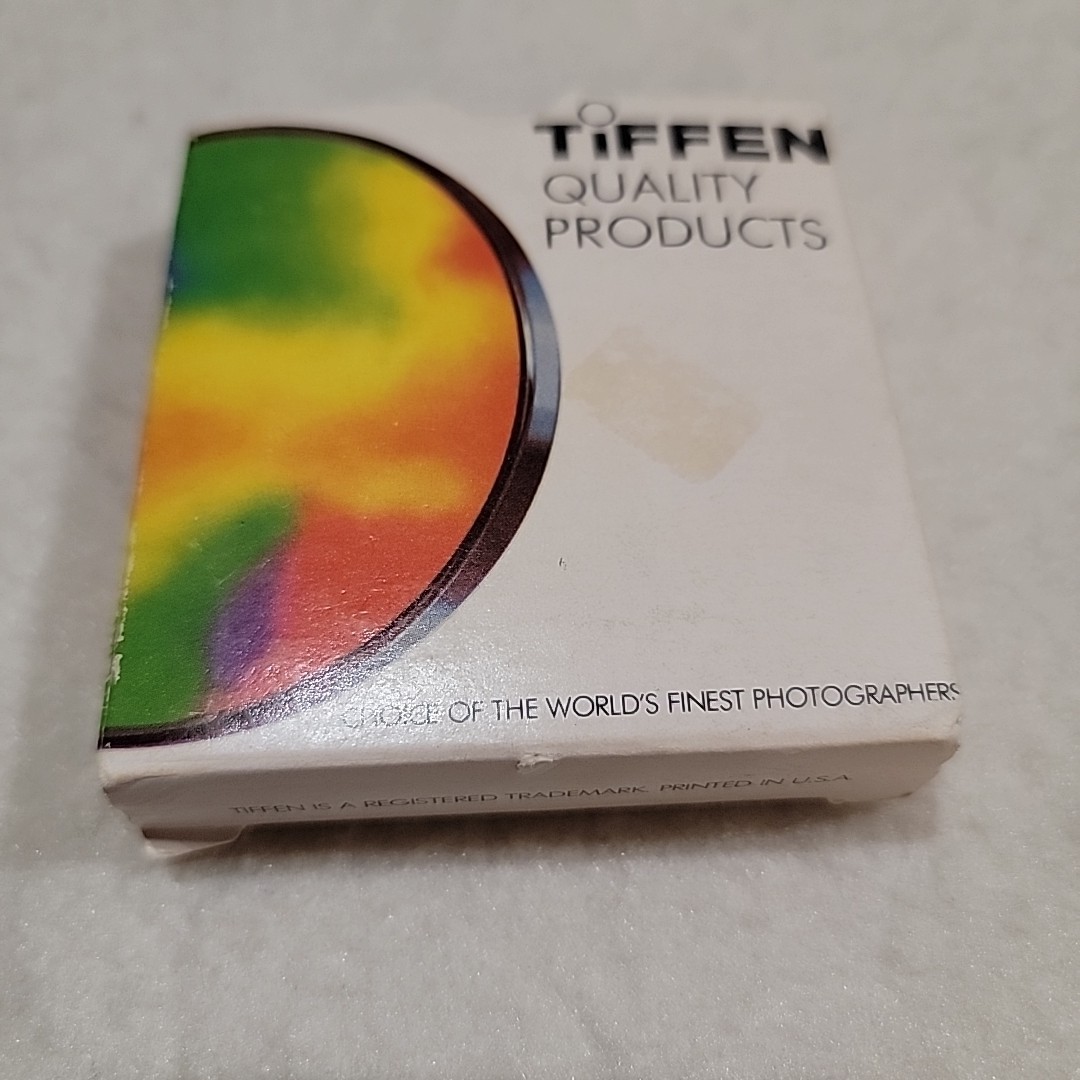 Vintage W Box 1983 ? Tiffen 58mm Black Filter Halation Diffusion Photography Col