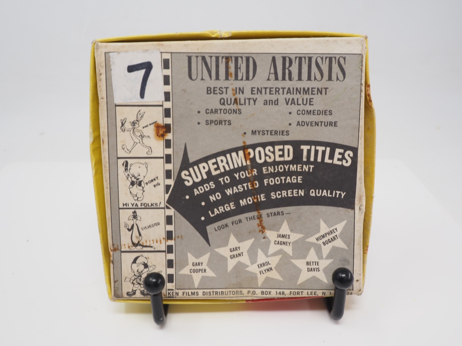 Super 8 Destination Tokyo With Cary Grant , Ken Films 8mm United Artists