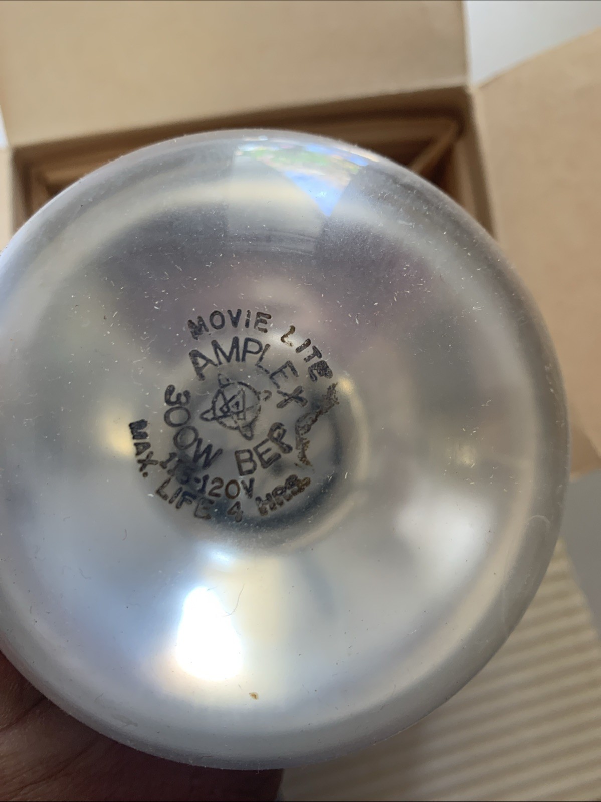 Sylvania Movie Lights 300 Watts R-30 Movie And Photography 2 Pack Vintage 1970s