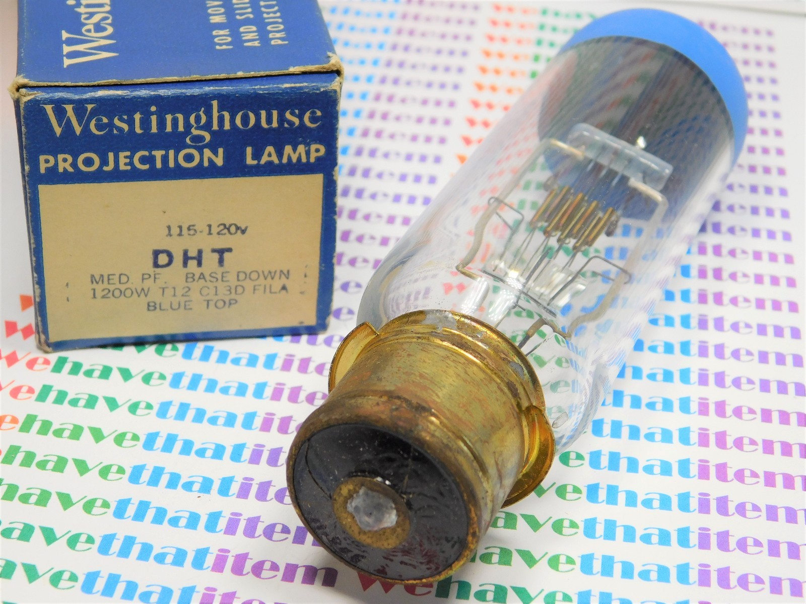 DHT / PROJECTION LAMP, BULB / 115-120v 1200w / 1 PIECE (qzty)