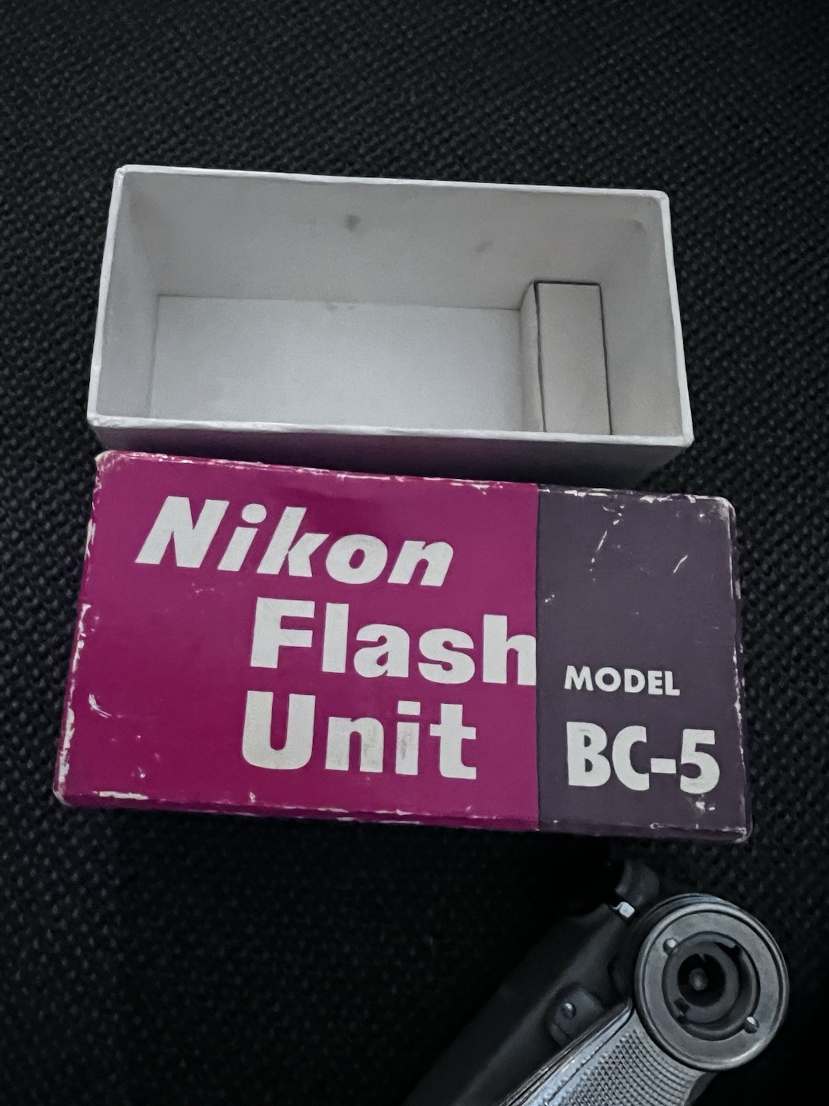 Nikon Vintage BC-5 flash unit w/case And box for Nikon rangefinder SP S2 S3 S4