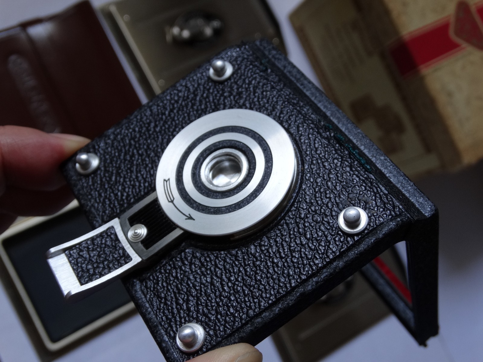 Rolleiflex Rolleicord Plate Adapter Set (12) w/ Orig Box, Germany – New, Un-used