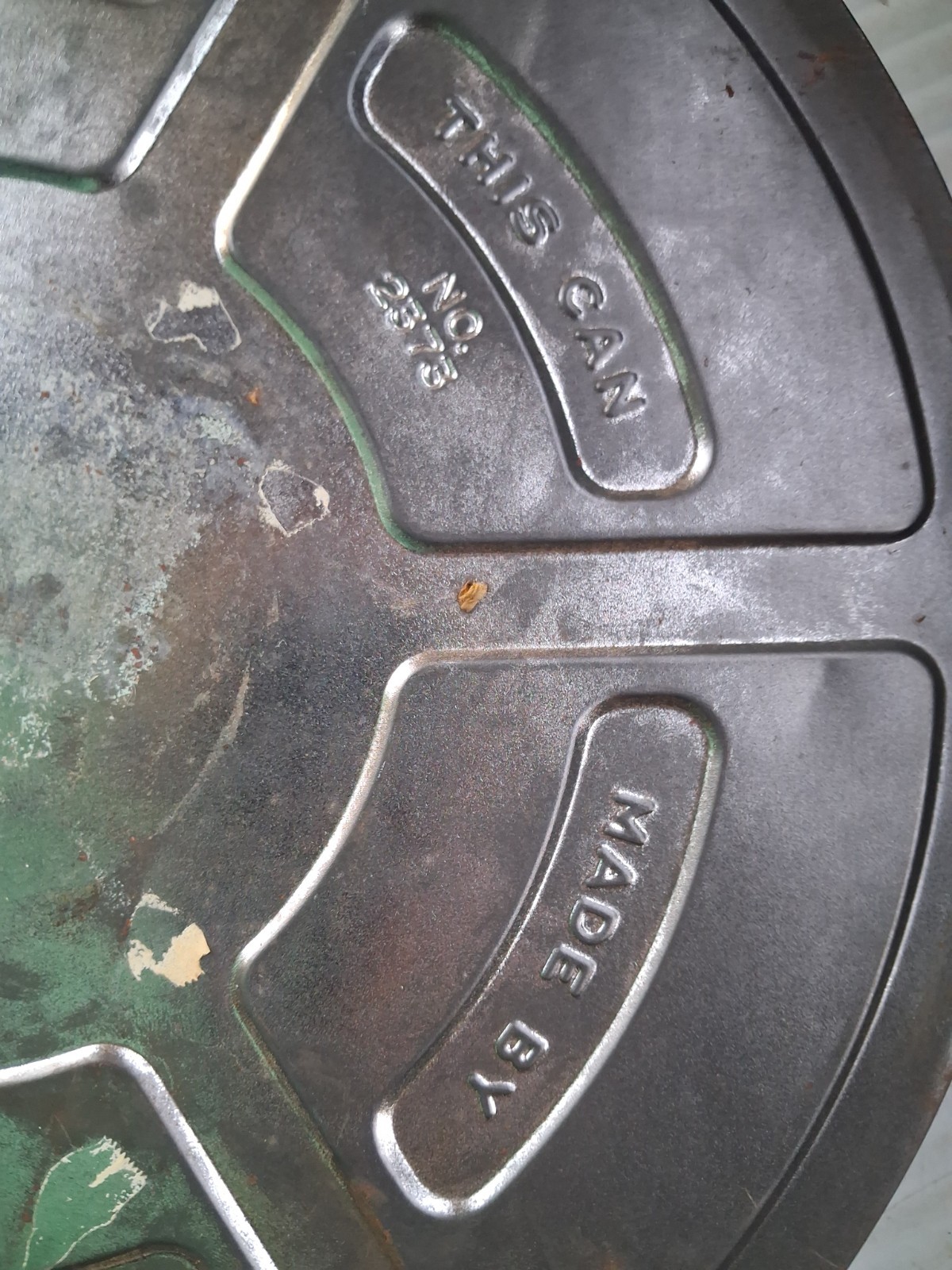 Vintage Large 15” EASTMAN KODAK CO. NO. 2373 Metal Film Reel Tin Canister