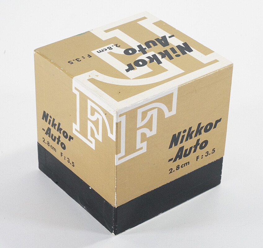 NIKON BOX ONLY FOR 2.8CM 3.5 NIKKOR, BOTTOM IS MARKED EP/221893