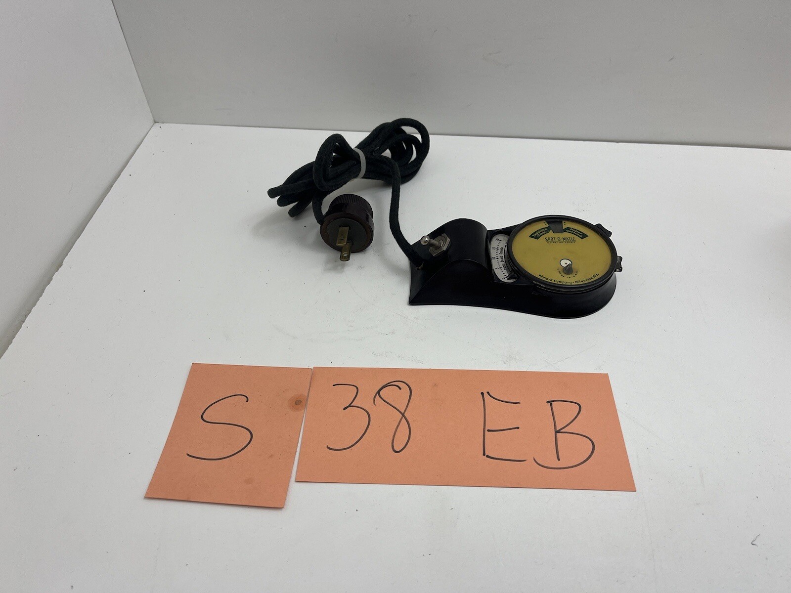 Vintage Kinnard Spot-O-Matic Enlarging Meter Camera Paper Contrast Exposure Time