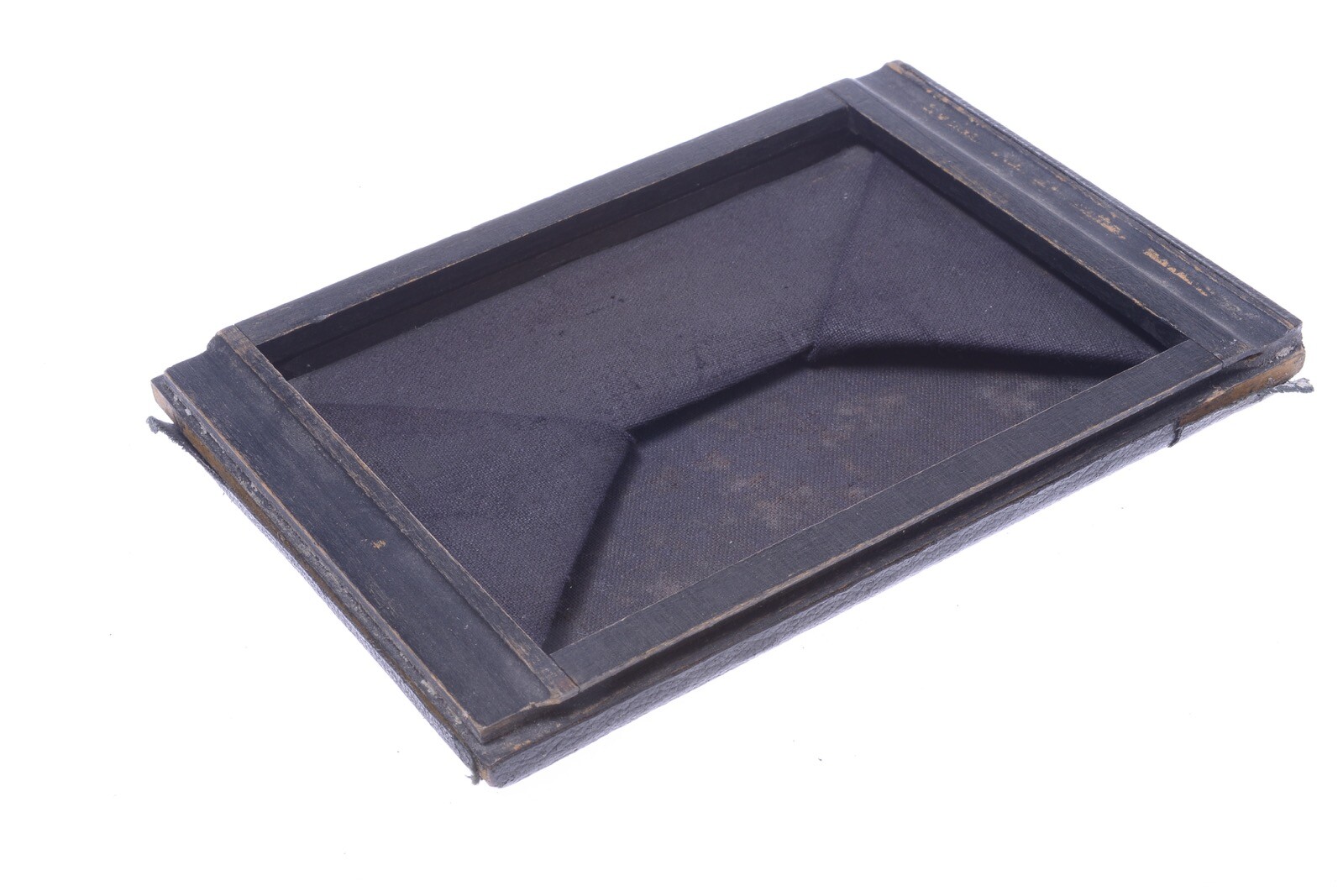 ✅ UNBRANDED ANTIQUE VIEWING HOOD, GROUND GLASS HOLDER 9X12CM PLATE CAMERA