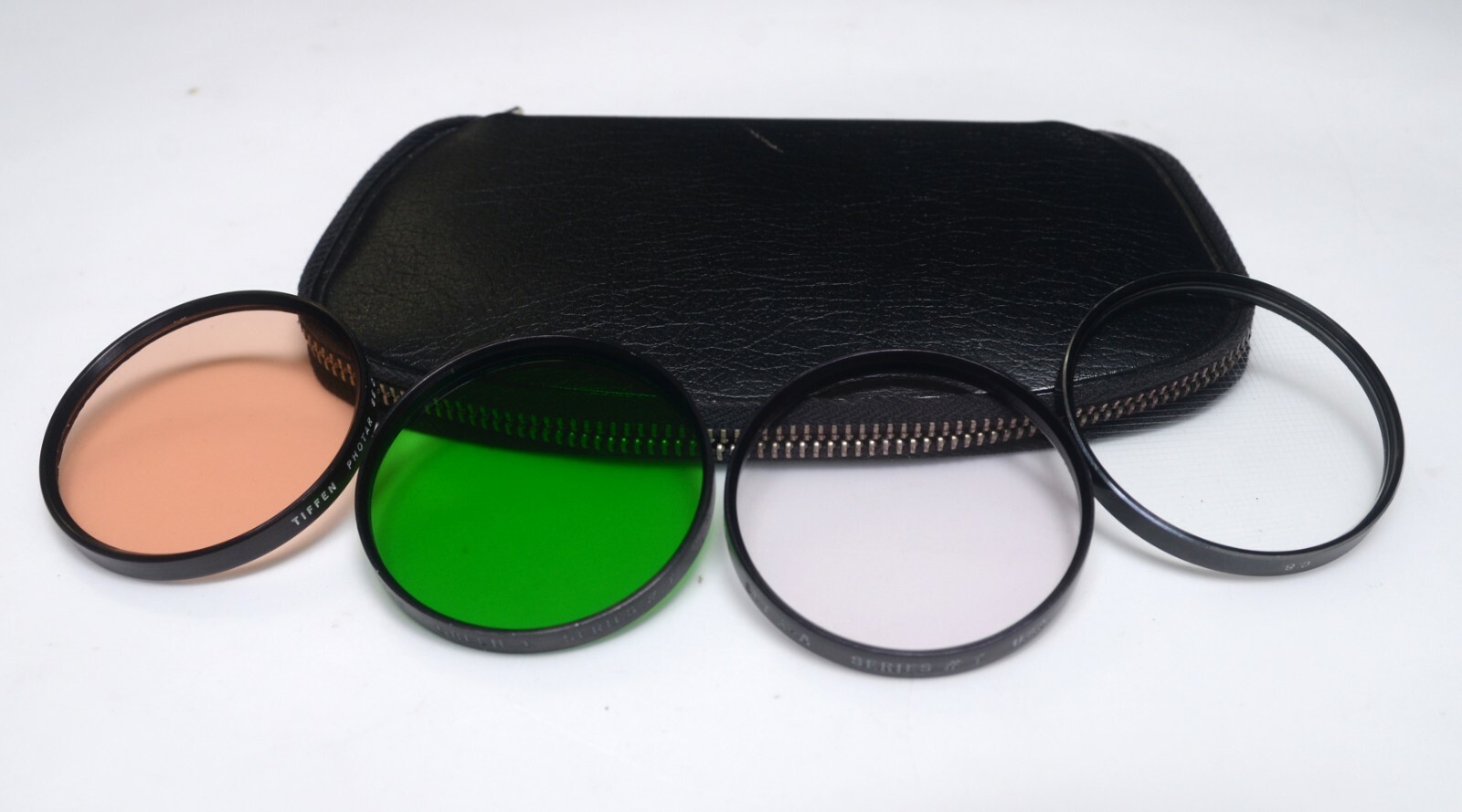 Tiffen Photar Series VII Vintage Lens Filters Skylight Green Wratten 85C CS USA