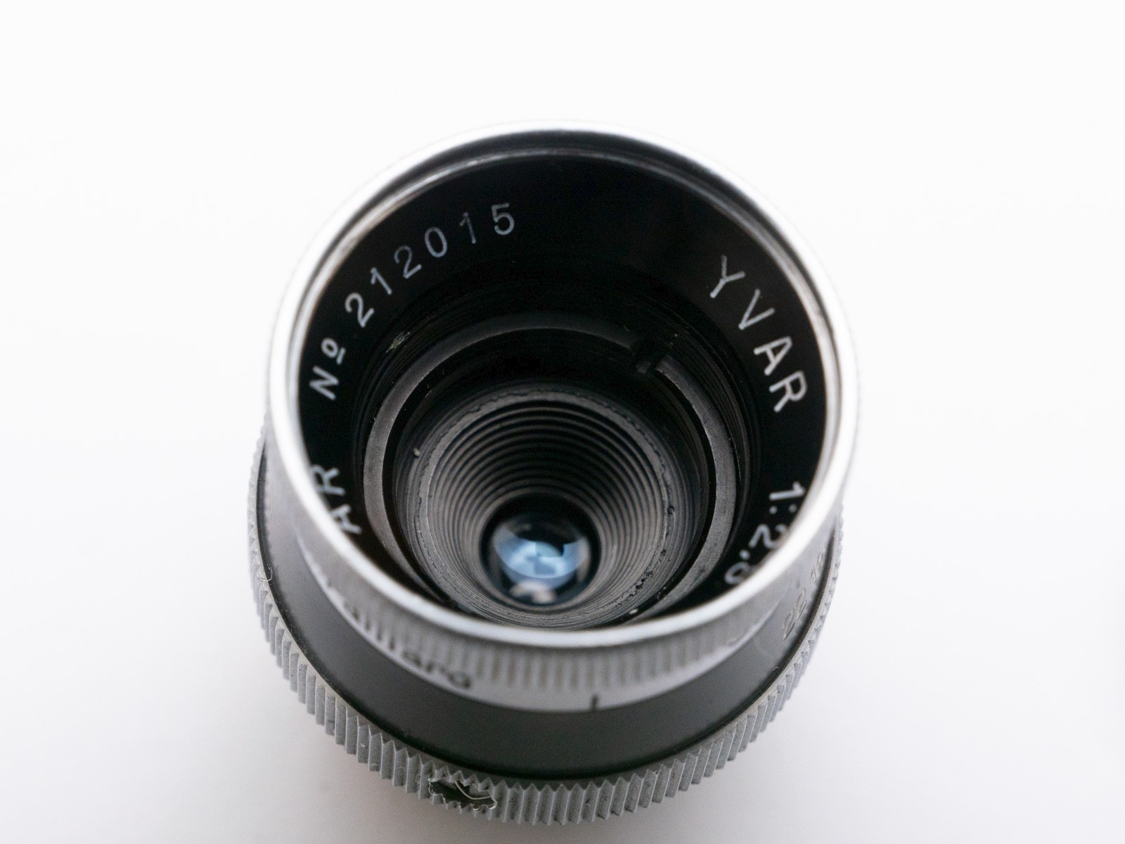 RELUBED Kern Paillard Yvar 12.5mm f/2.8 Fixed length lens D mount Bolex Uncommon