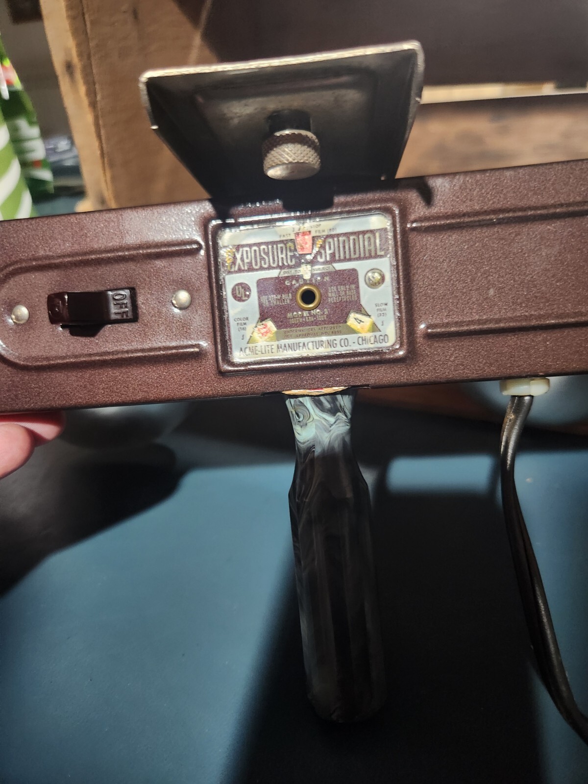 Vintage Camera Lighting Acme Lite Mov-E-Lite Model No. 2 Vi 375 Watts
