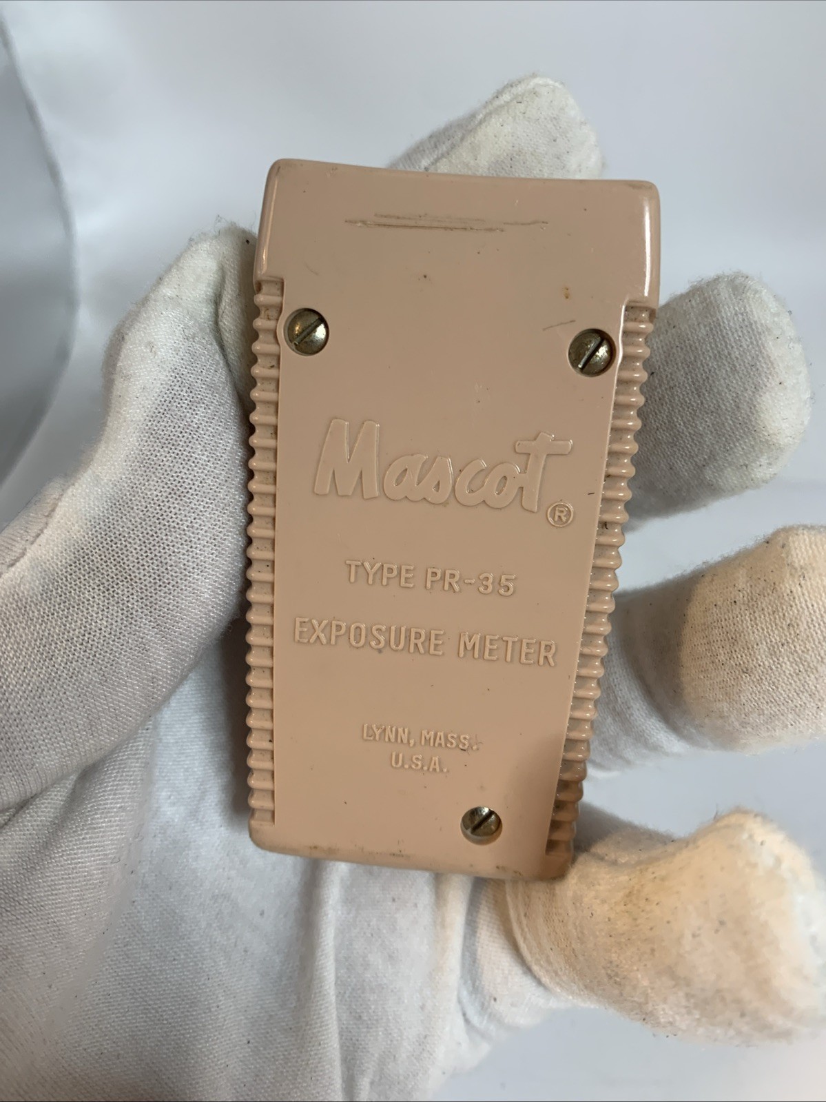 Vintage 1957 General Electric GE Mascot II Exposure Meter Type PR-35 & Case
