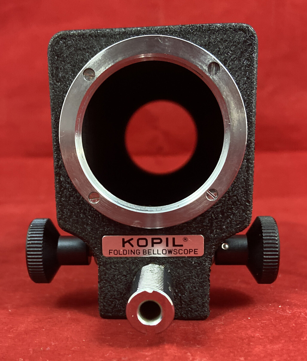 For Leica Camera Vintage Kopil Folding Bellowscope Accessory 472389 w/Box
