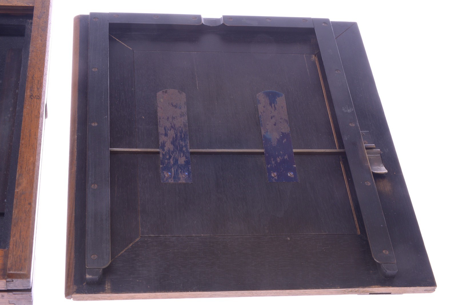 ✅SCHRAMBACH ANTIQUE WOOD GLASS PLATE & FILM HOLDERS 18X24CM 8X10″ STUDIO CAMERA