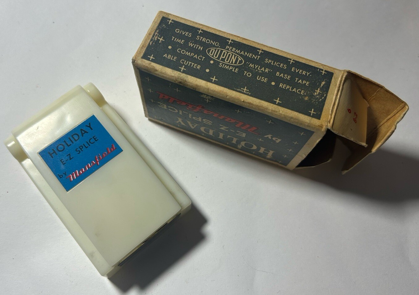 Vintage Holiday E-Z Splice By Mansfield USA in Box w Instructions Film Cutter