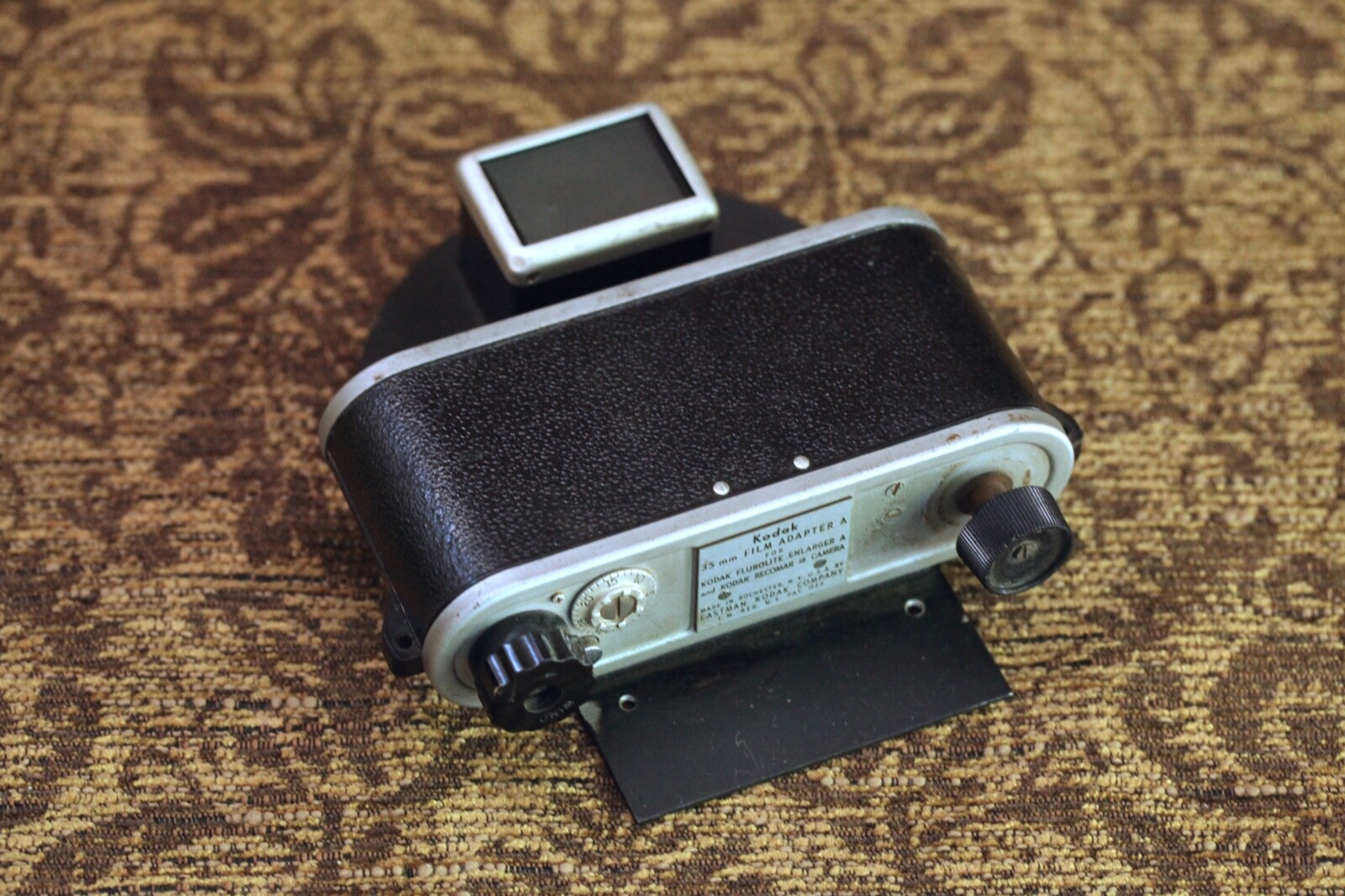 Kodak 35mm Film Adapter A for Fluorite Enlarger A and Recomar 18 Camera