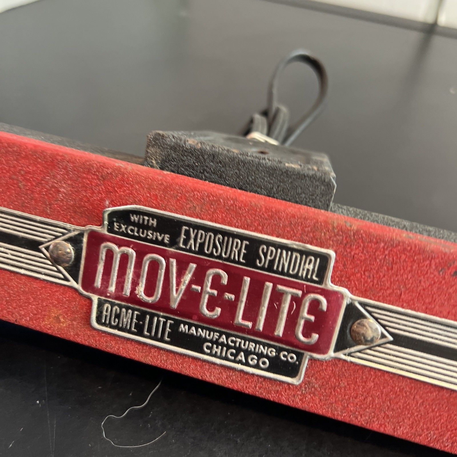 VINTAGE ACME LITE MOV-E-LITE 2-bulb Works