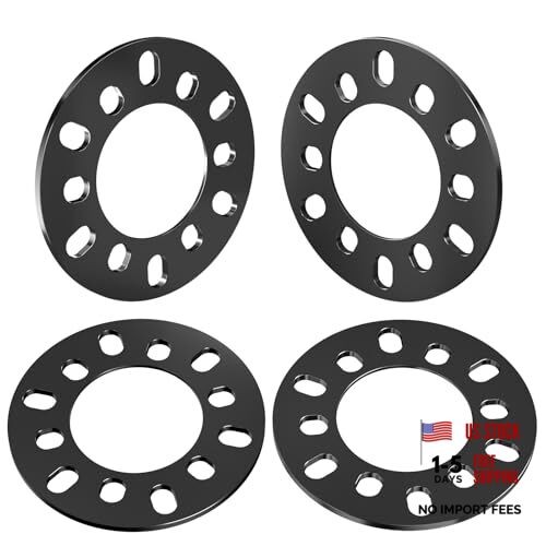 6mm 1/4 inch Thickness 6×4.5 6×115 6×120 6×127 6×130 1/4″ ( 6mm )Thick 4 PACK