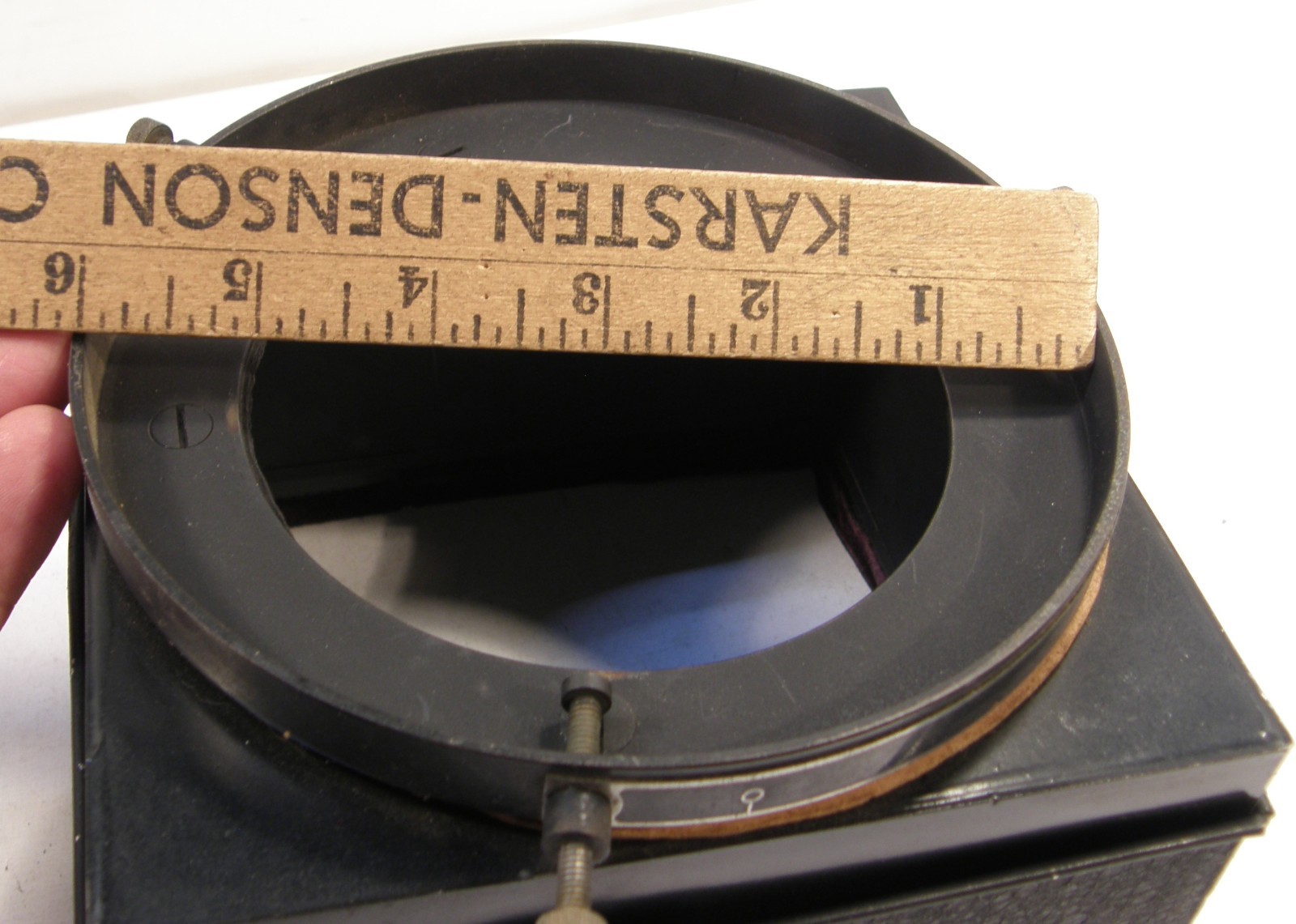 VINTAGE 4.5″ LENS HOOD & SCREEN HOLDER FOR EASTMAN POLA-SCREEN TYPE 1 EKCo
