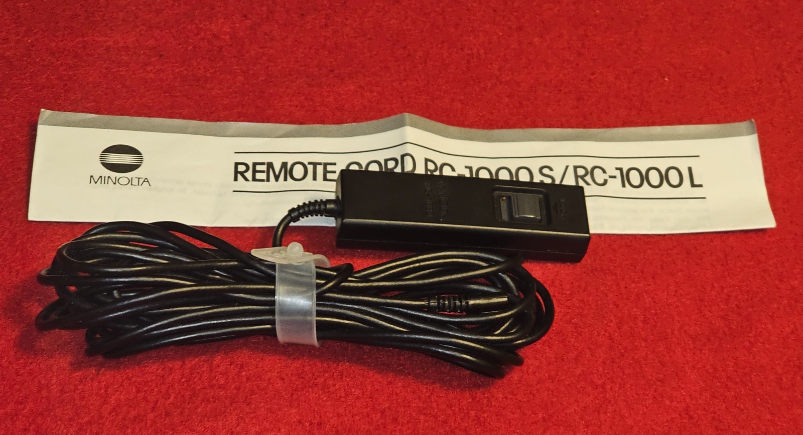 Minolta RC-1000S Remote Cord Cable From JAPAN