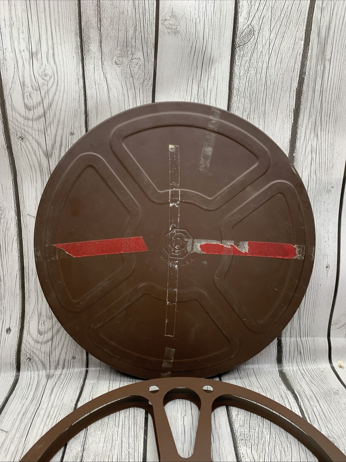 Golden Brothers Film Reel 13 3/4” W/case