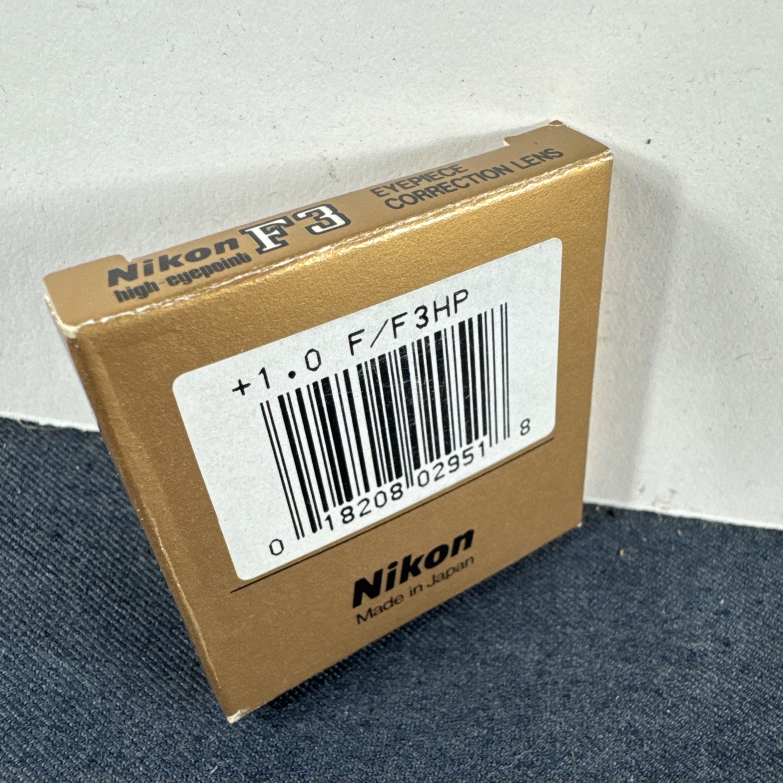 Nikon Camera F F3HP +1 Eyepiece Correction Lens – New Old Stock NOS