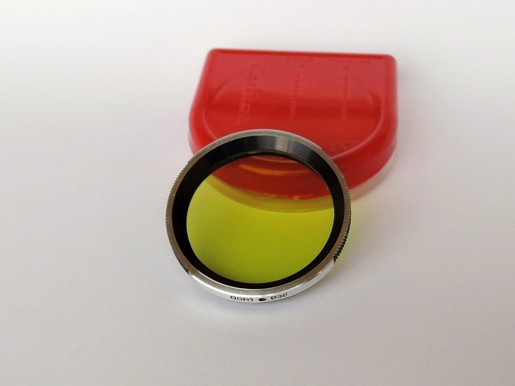 Flexaret MEOPTA GGR1 B36 Color Filter Czechoslovakia Genuine Accessories MINT