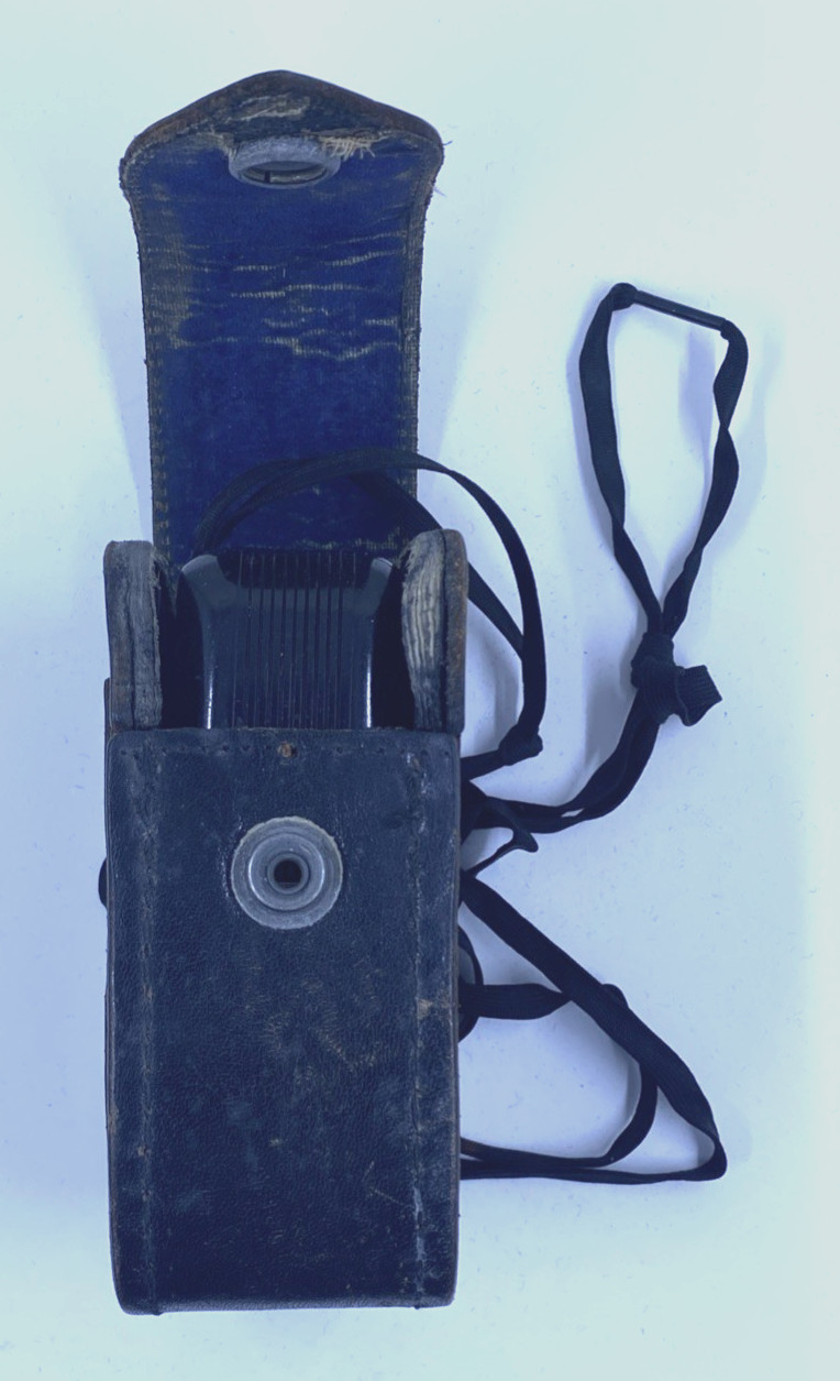 Vintage General Electric Light Values Meter With Leather Case Still Works!