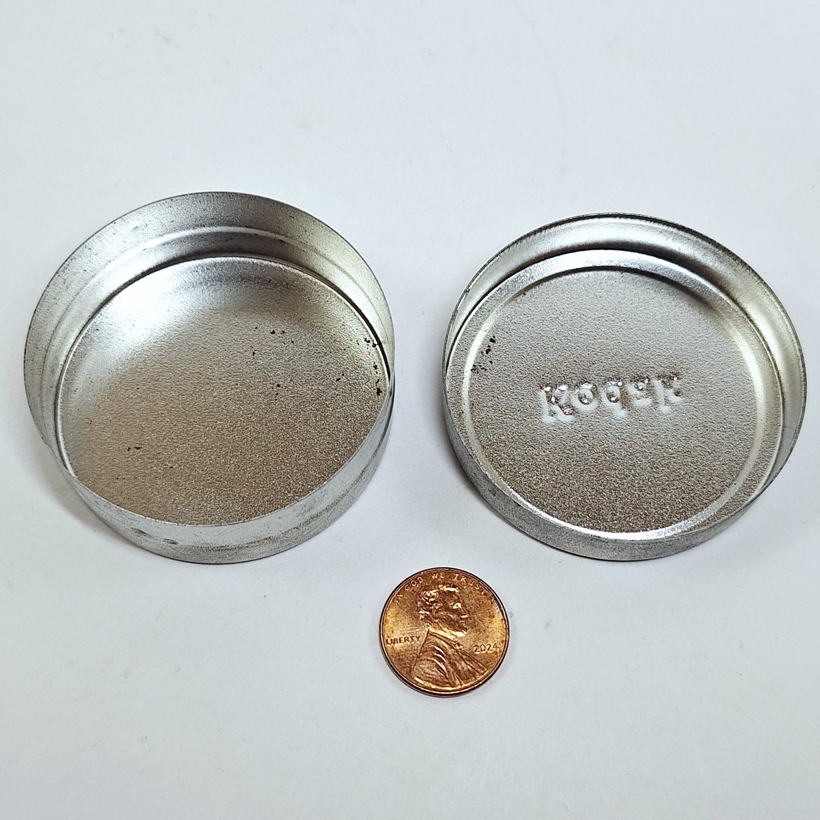 Vintage Kodak Metal Film Canister Tin 2″ FREE SHIPPING
