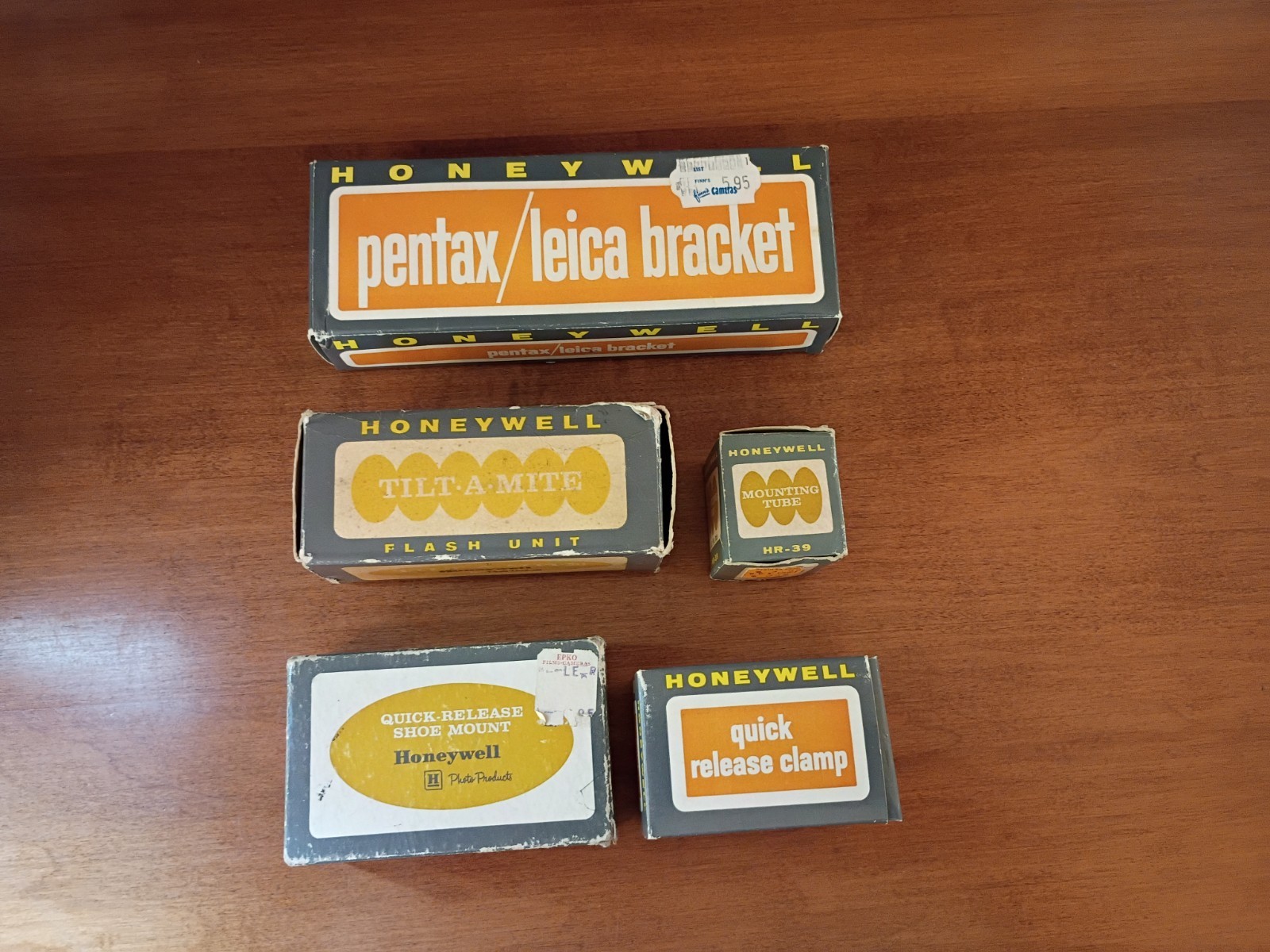 Vintage Honeywell Camera Accessories Lot Of 5