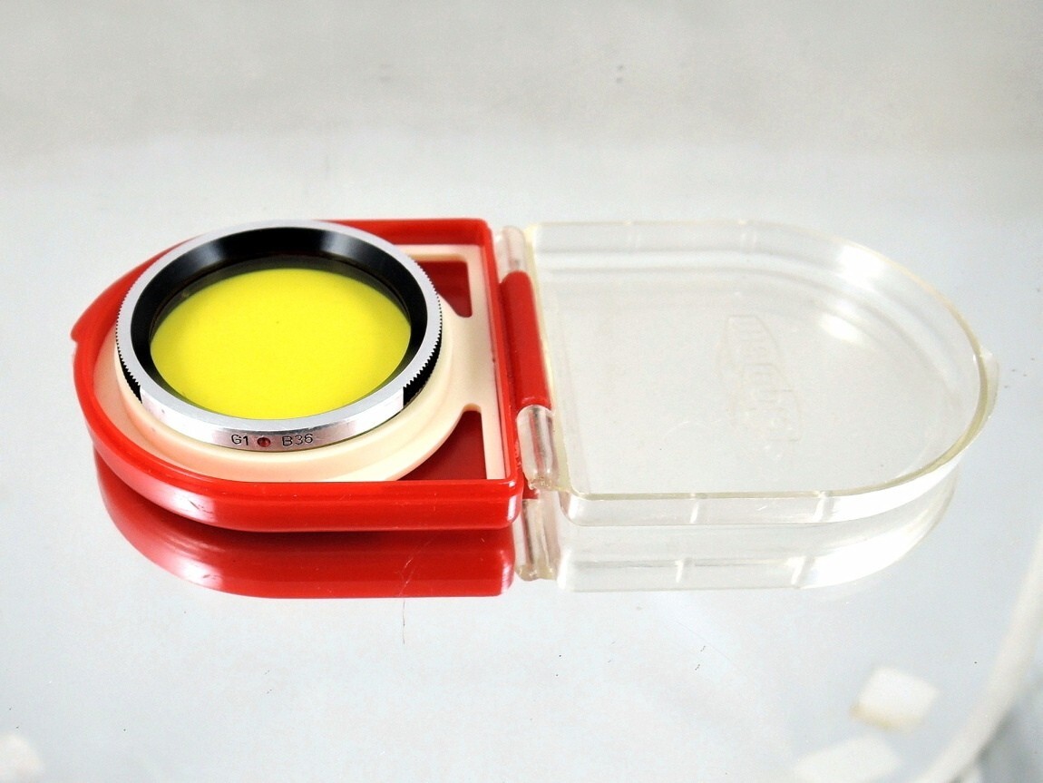 Flexaret G1 B36 Color Filter MEOPTA Genuine Accessories Rare+ The oldest version