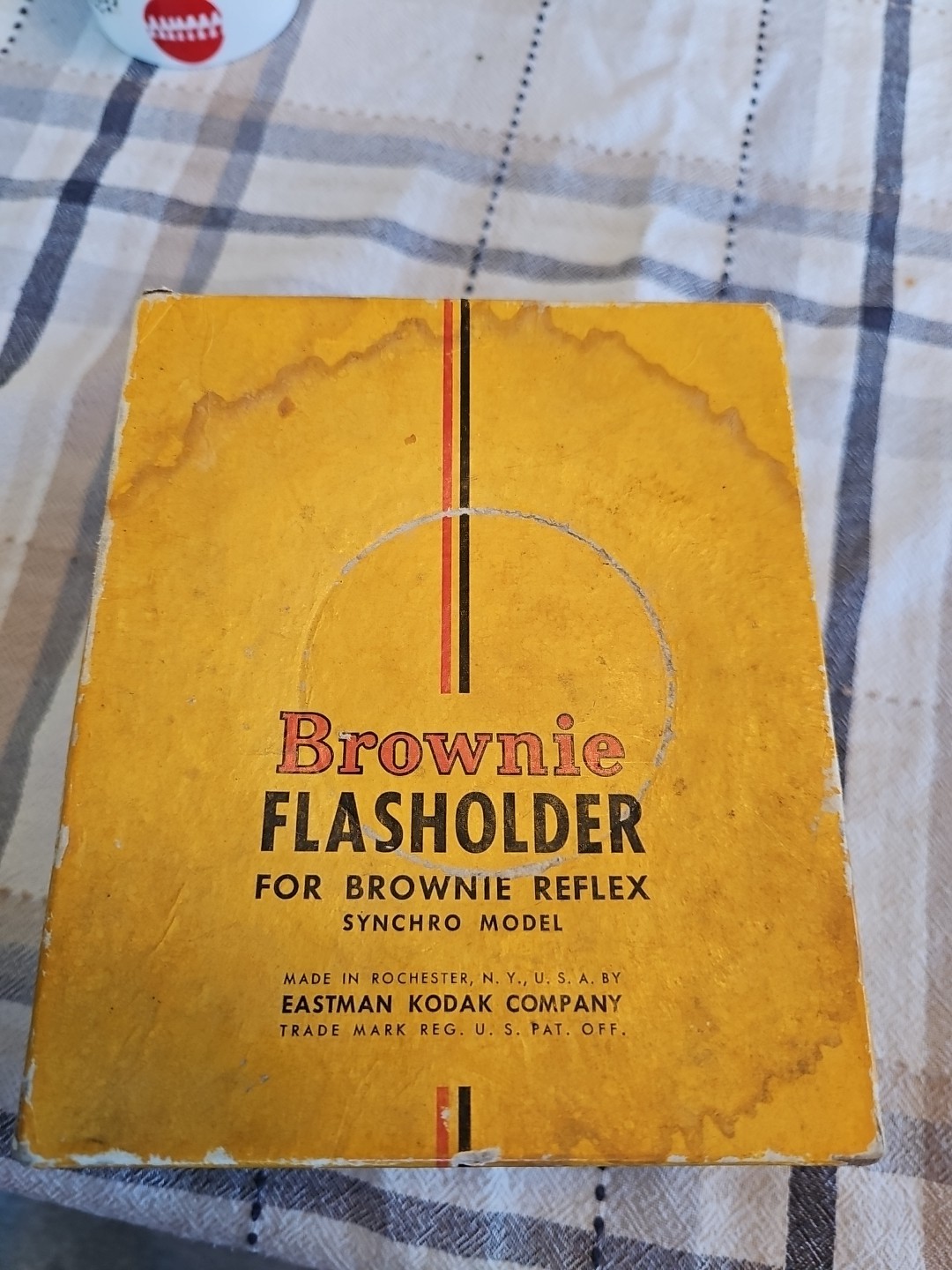 Brownie Flasholder For Brownie Reflex Synchro Model In Box