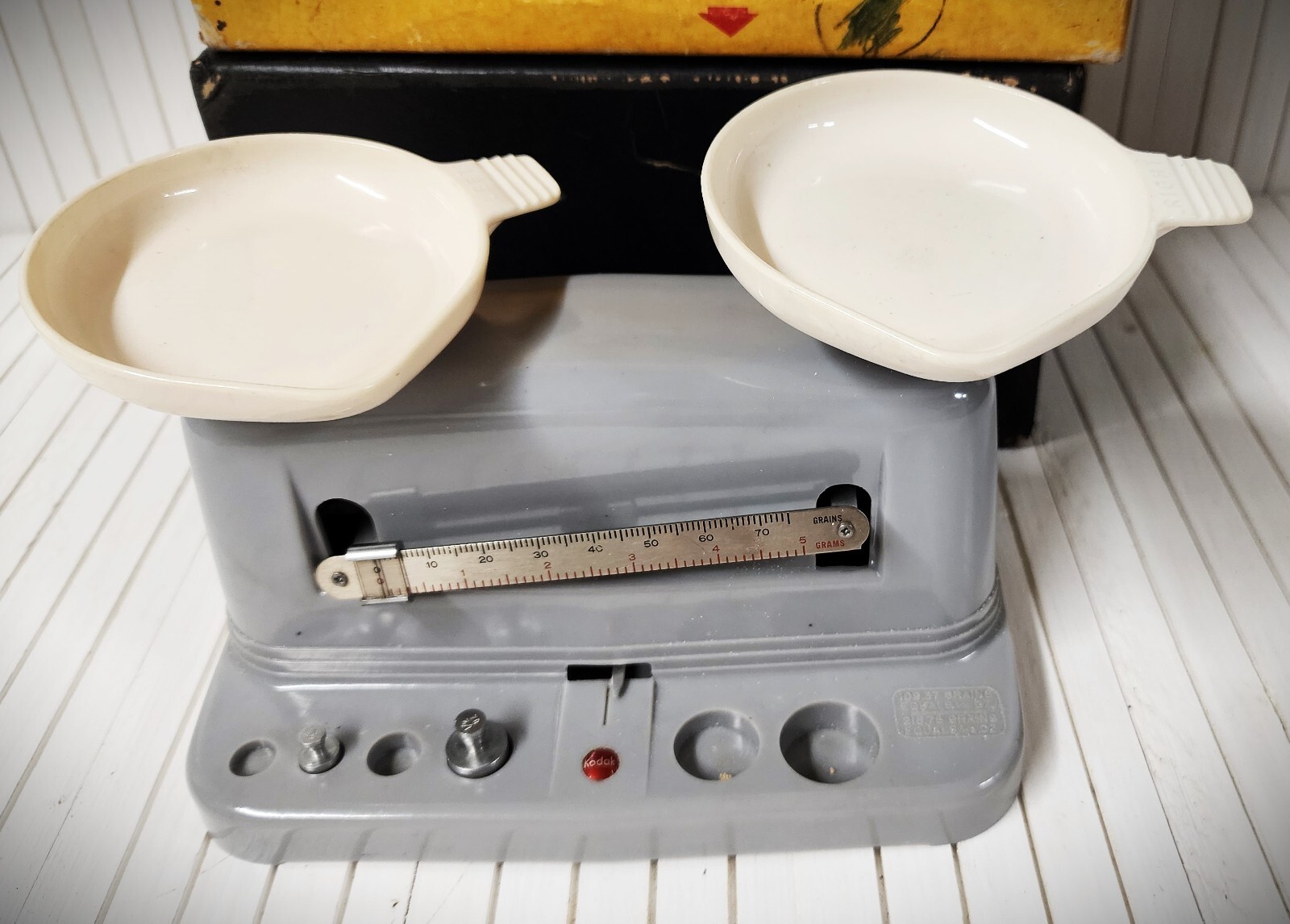 Vintage Kodak Chemical Scales, Boxed