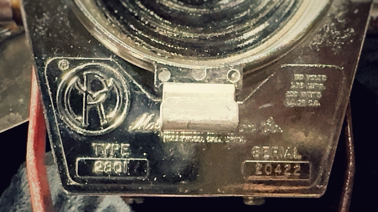 Vintage Mole-Richardson Mini-Mole Type 2801 Fresnel Film Light – Serial 20422