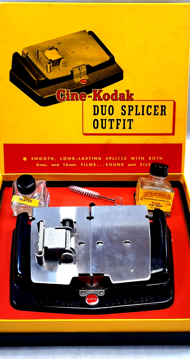 Cine-Kodak Duo Splicer Outfit for 8mm & 16mm Sound & Silent Film