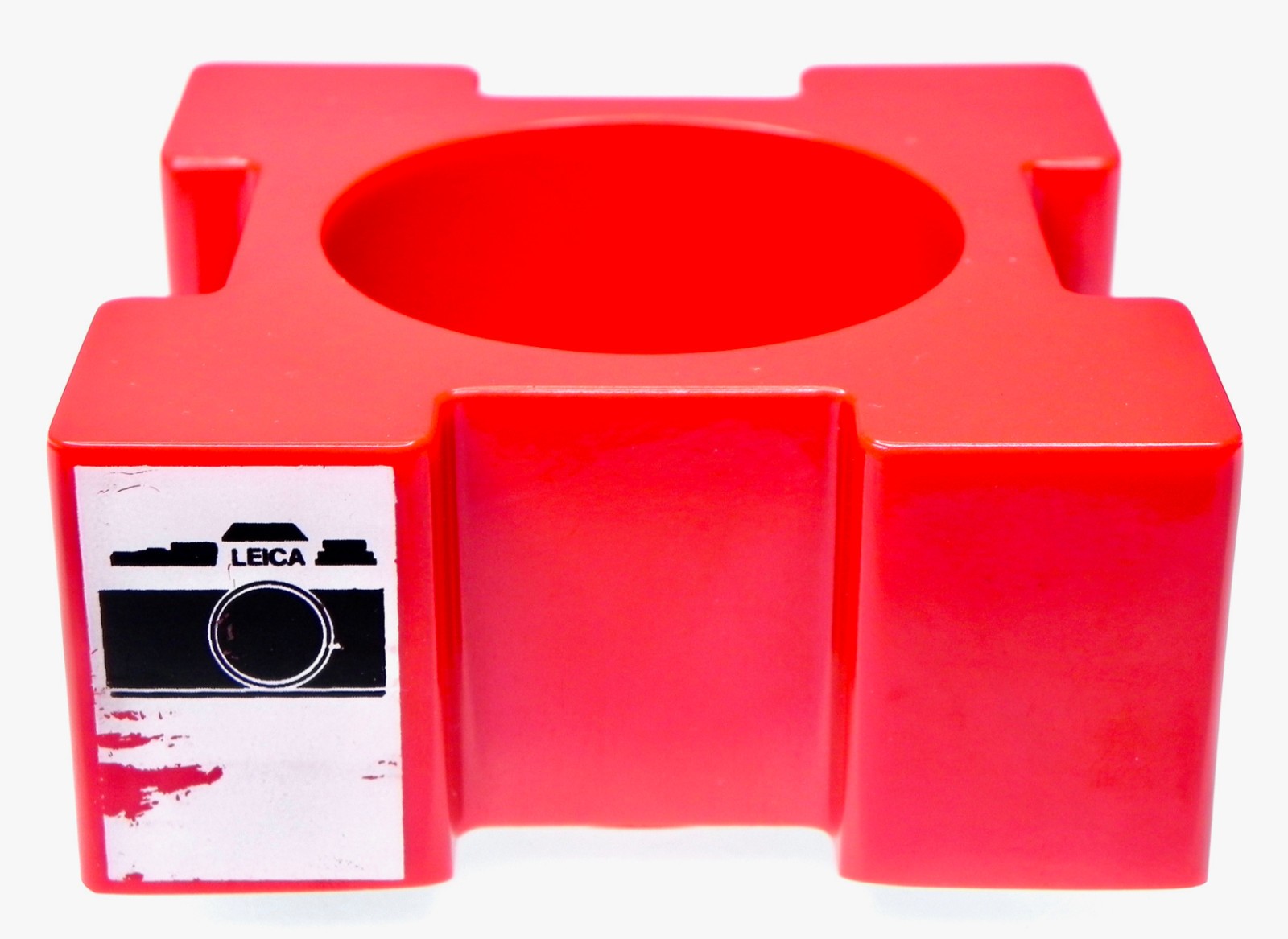 Vintage Red Leica R Lens Stand #4 ……….. Minty