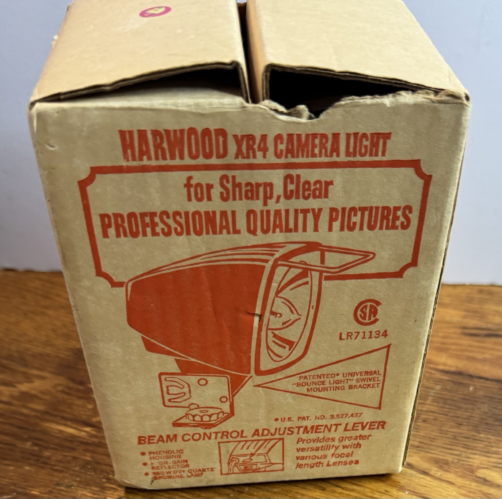Vintage Harwood XR4 Hi-Intensity Photography Beam Control Light 650w WORKS