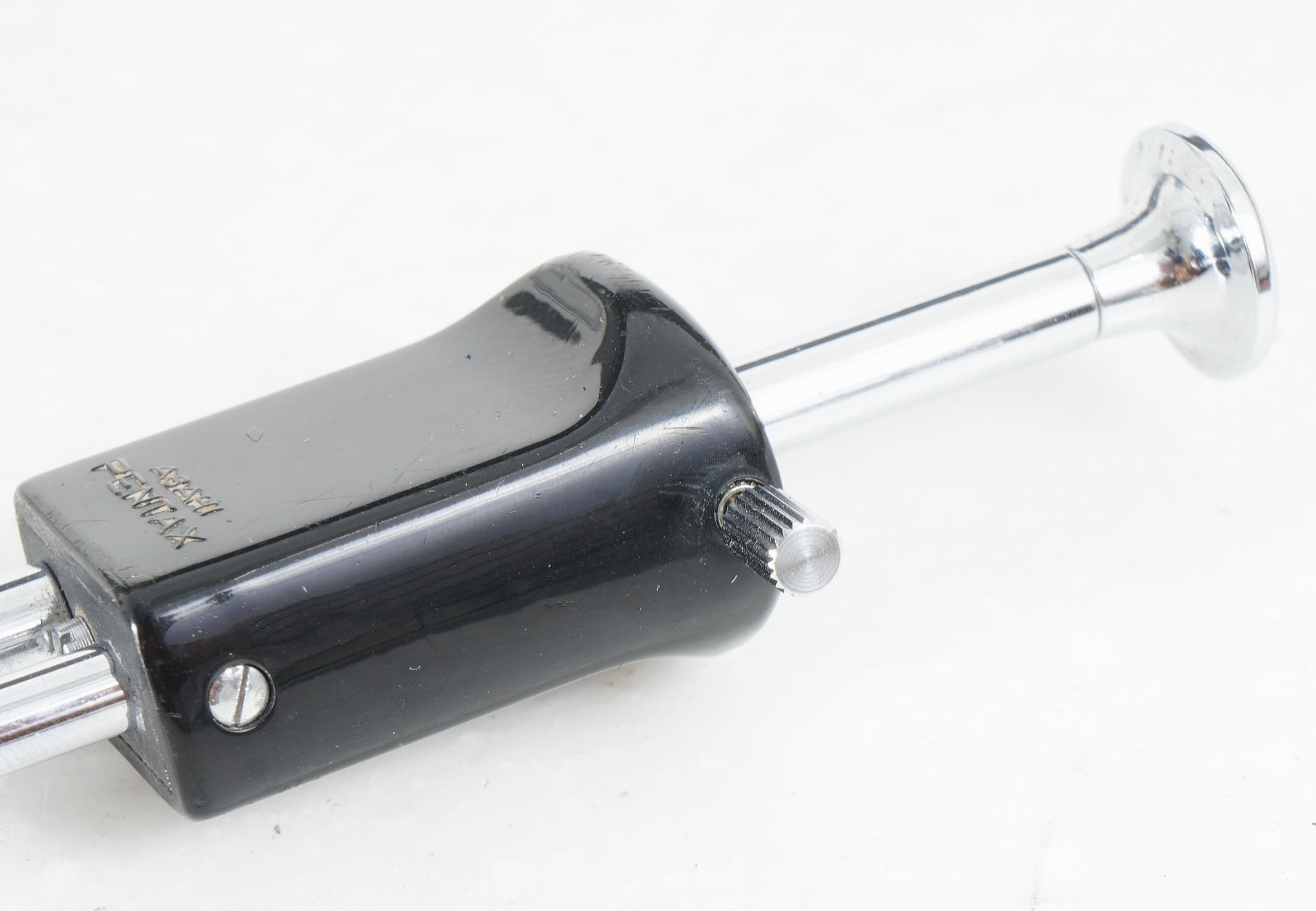 -GENUINE PENTAX DOULBE CABLE RELEASE WITH LONG EXPOSURE LOCKING SCREW