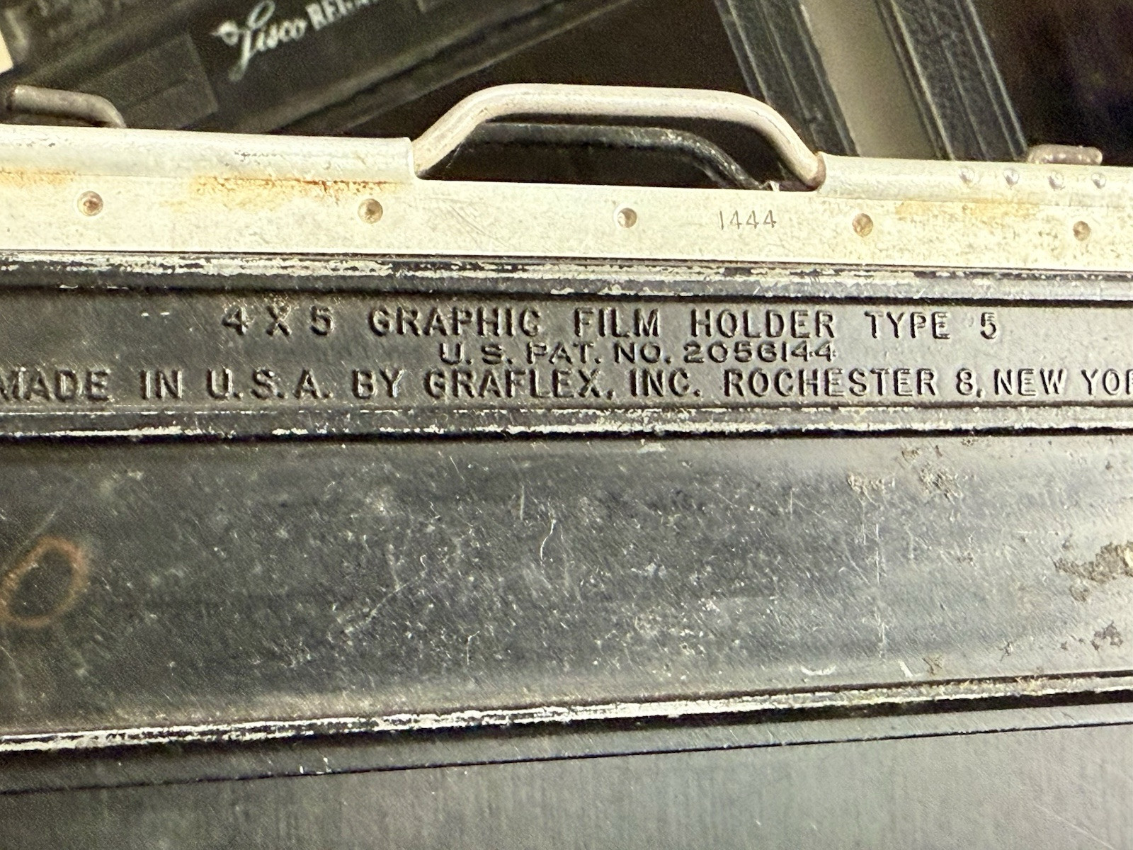 Mixed Lot of 8 Riteway Lisco Regal Graflex 4″ x 5″ Graphic Cut Film Holders 4×5