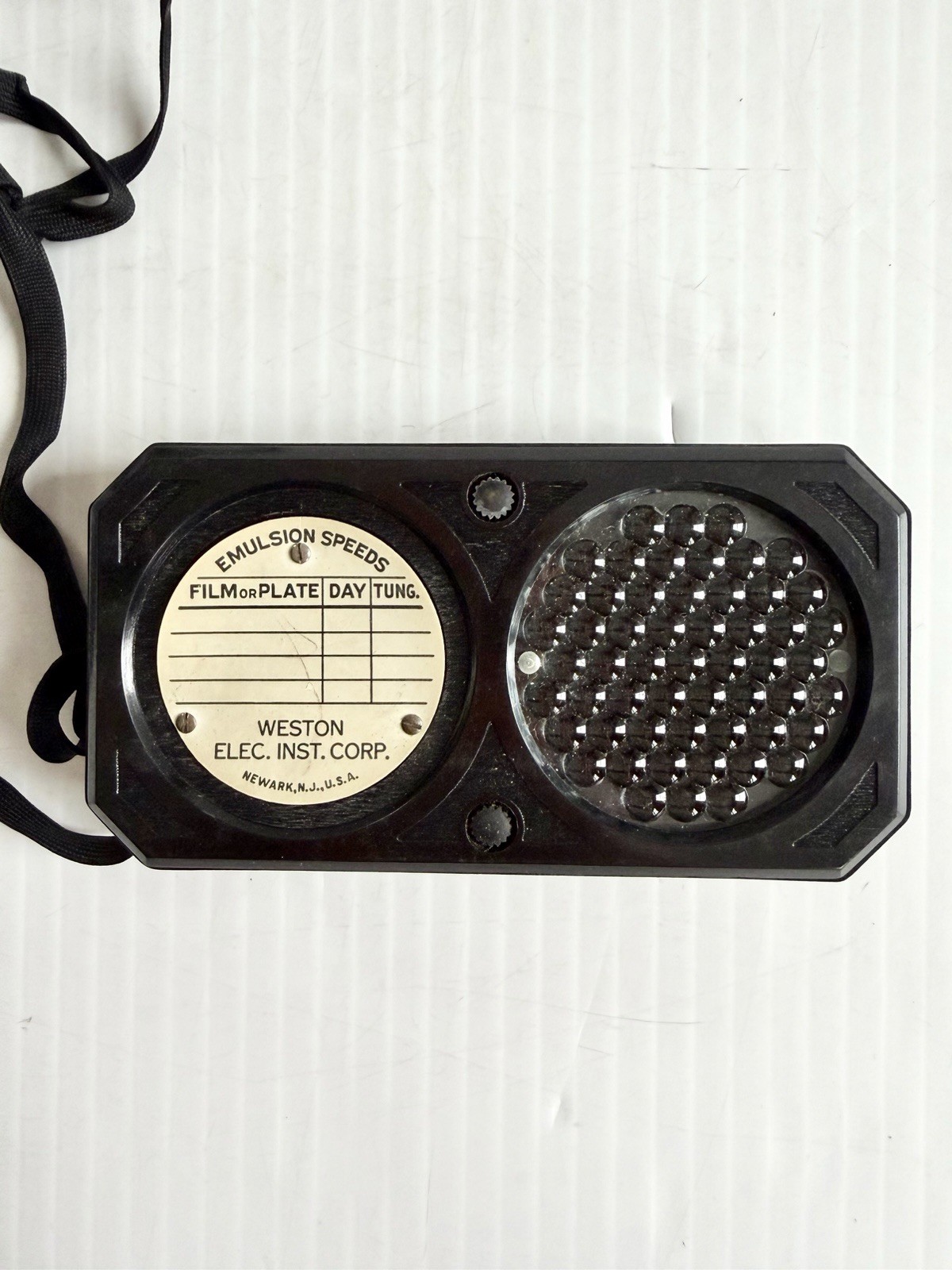 Vintage Weston Cine Model 819 Exposure Light Meter with Box