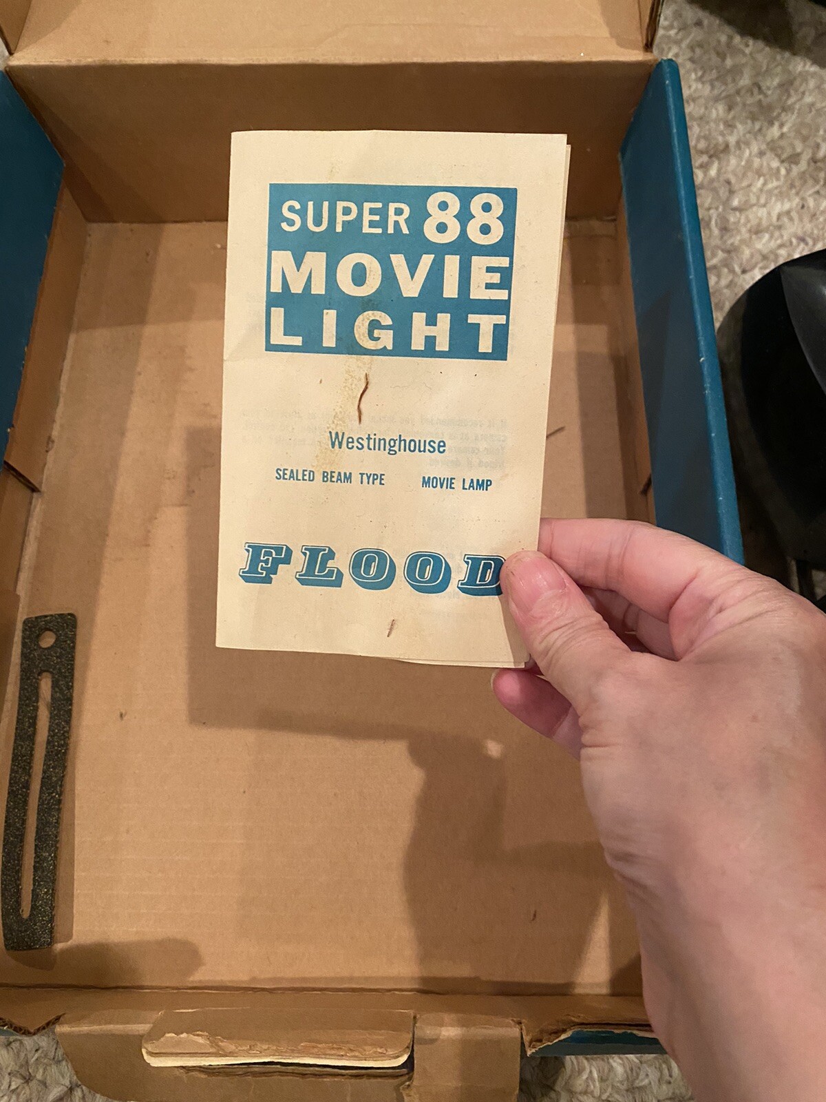 Super 88 Movie Light – With Box Atlas Warner