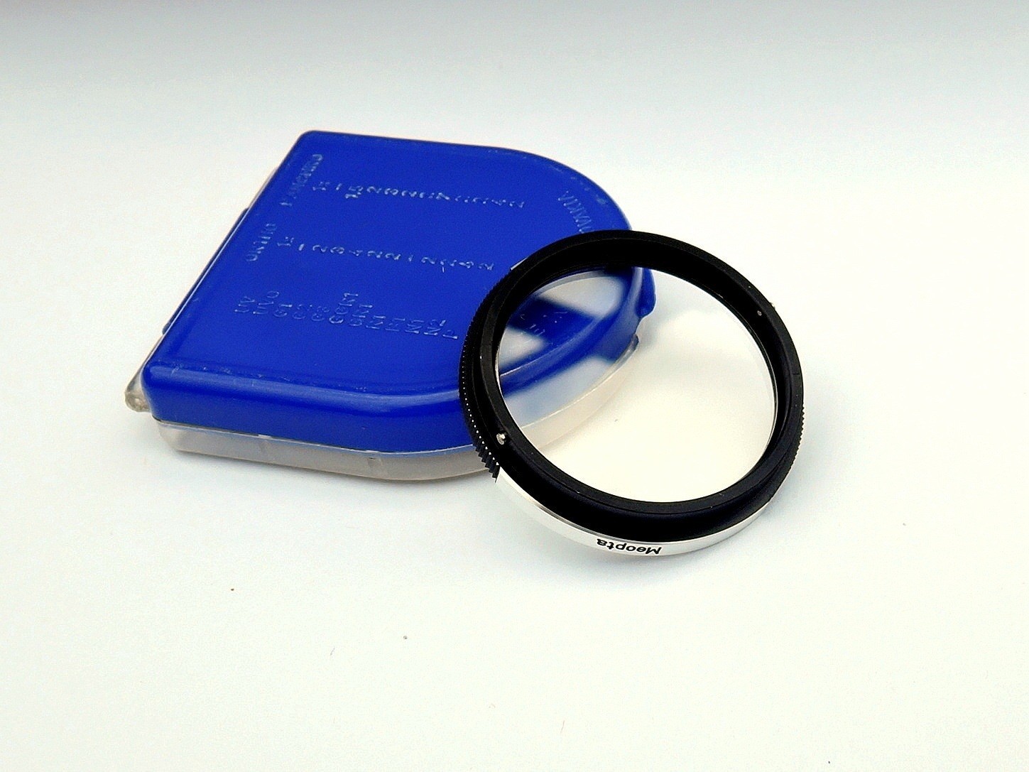 Flexaret UVO B36 Filter Meopta Accessories Bayonet RARE +right blue plastic box.
