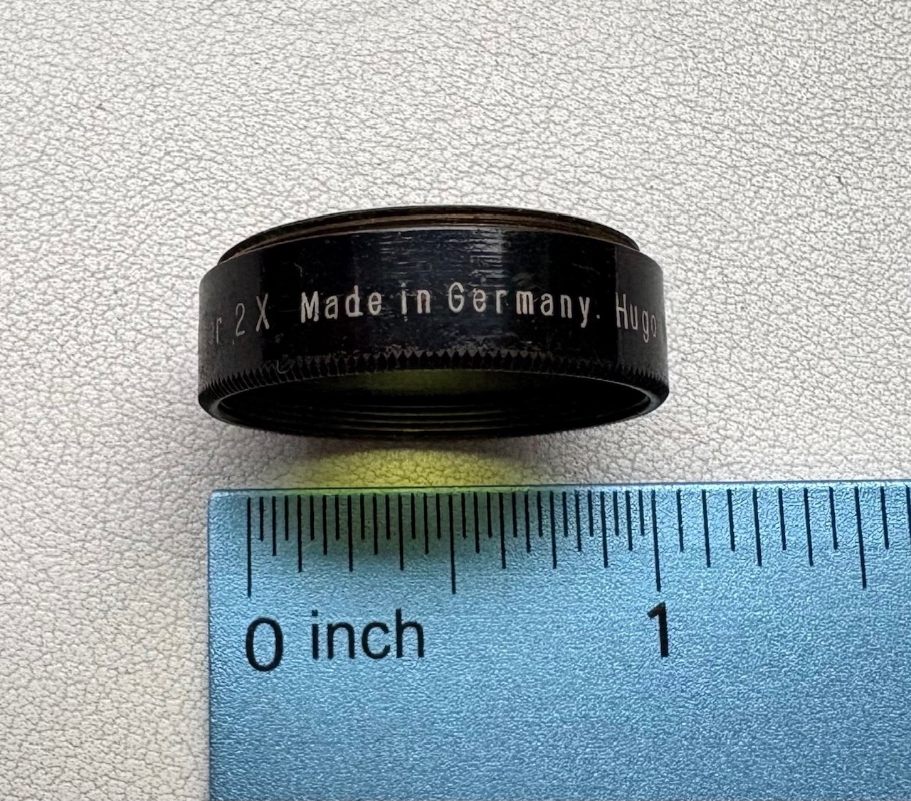 Hugo Meyer 24mm Lens Filter screw on Cine Bolex 16mm Movie Camera