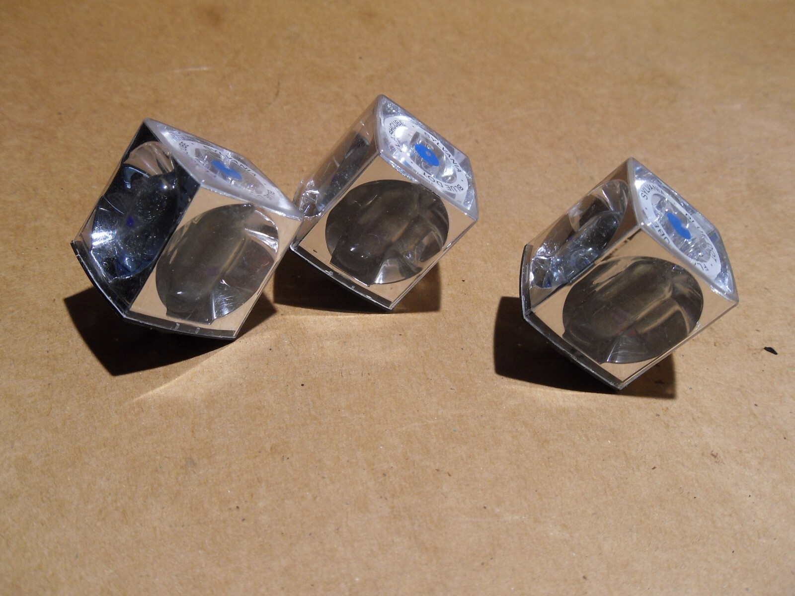 Sylvania Blue Dot Flashcubes Camera Flash Cubes 3 Pack 12 Flashes NEW OLD STOCK
