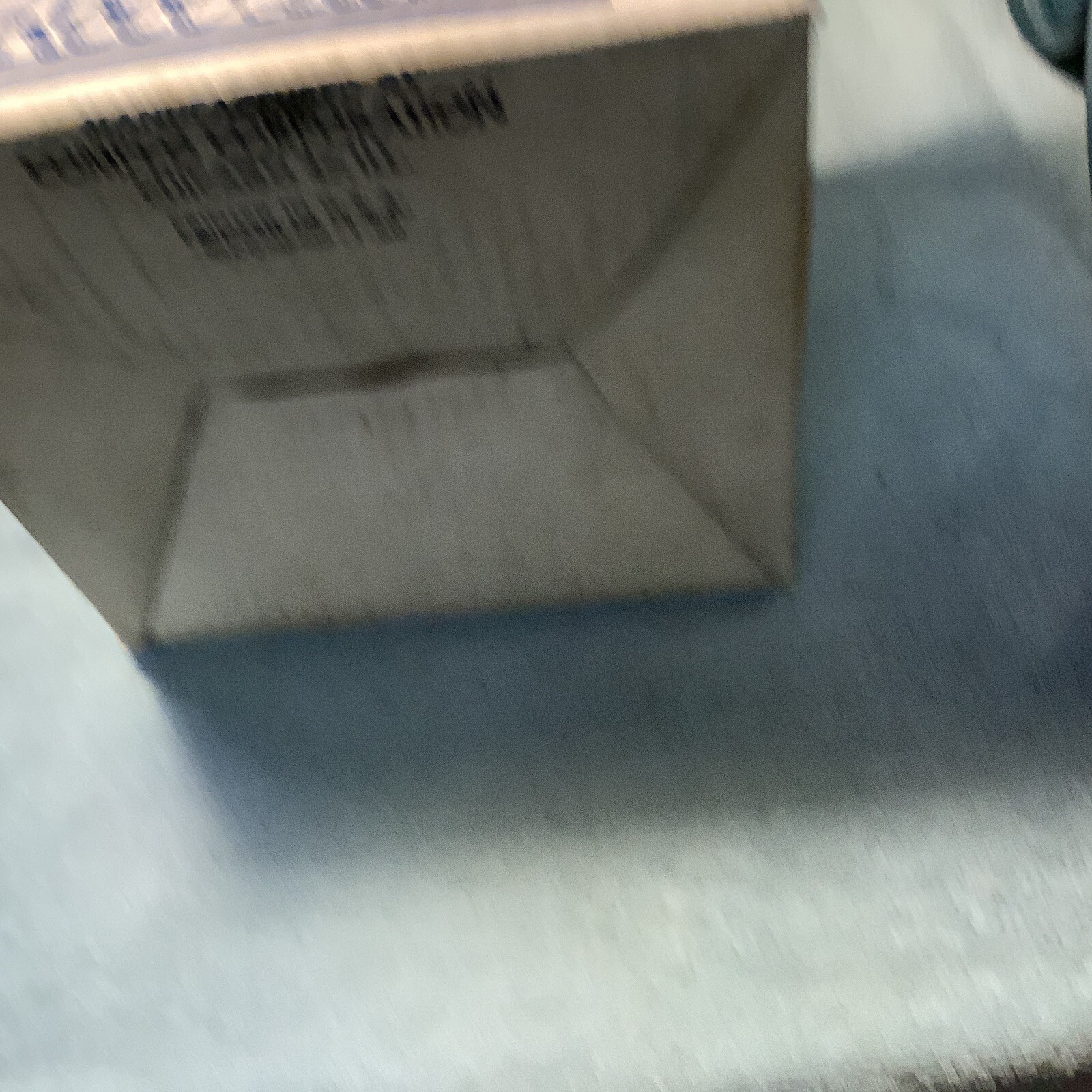 Vintage Light Blue Metal Compco Corp 8mmFilm Reel Bank Chicago USA With Box
