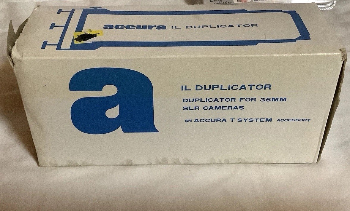 Vintage 35mm SLR Camera Duplivar Variable Magnification Duplicator