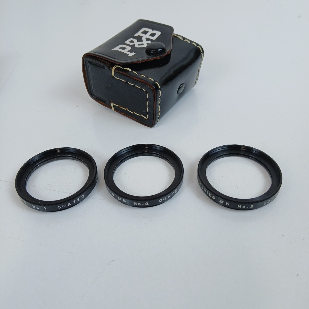 Vivitar P&B Close up Lens NO. 1,2,3 With Case and Original Box Series 5